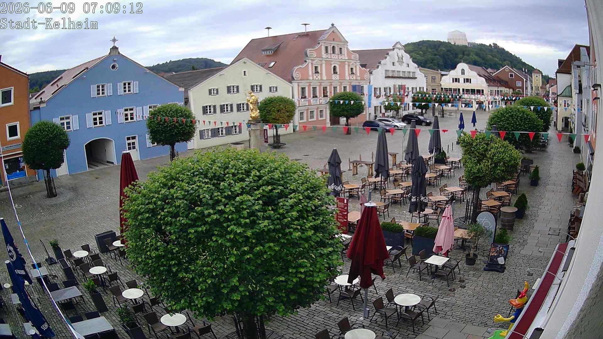 Archiv Foto Webcam Stadtplatz Kelheim
