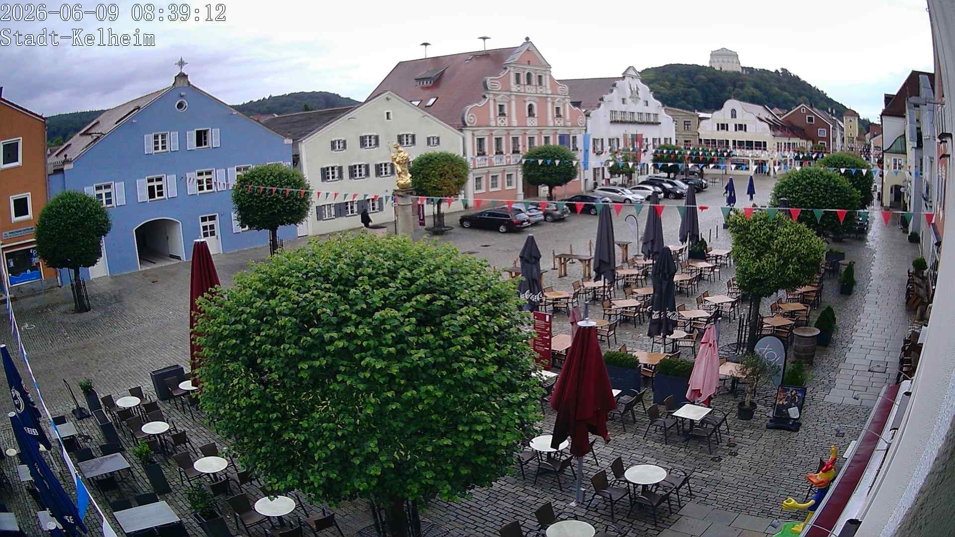 Archiv Foto Webcam Stadtplatz Kelheim
