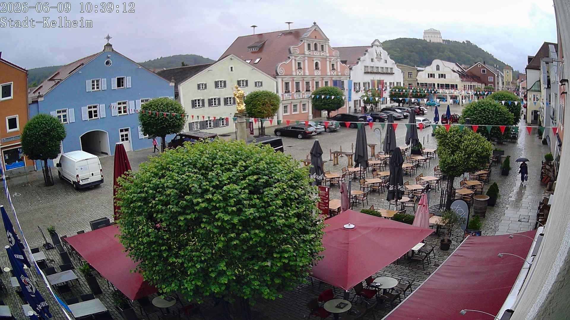 Archiv Foto Webcam Stadtplatz Kelheim