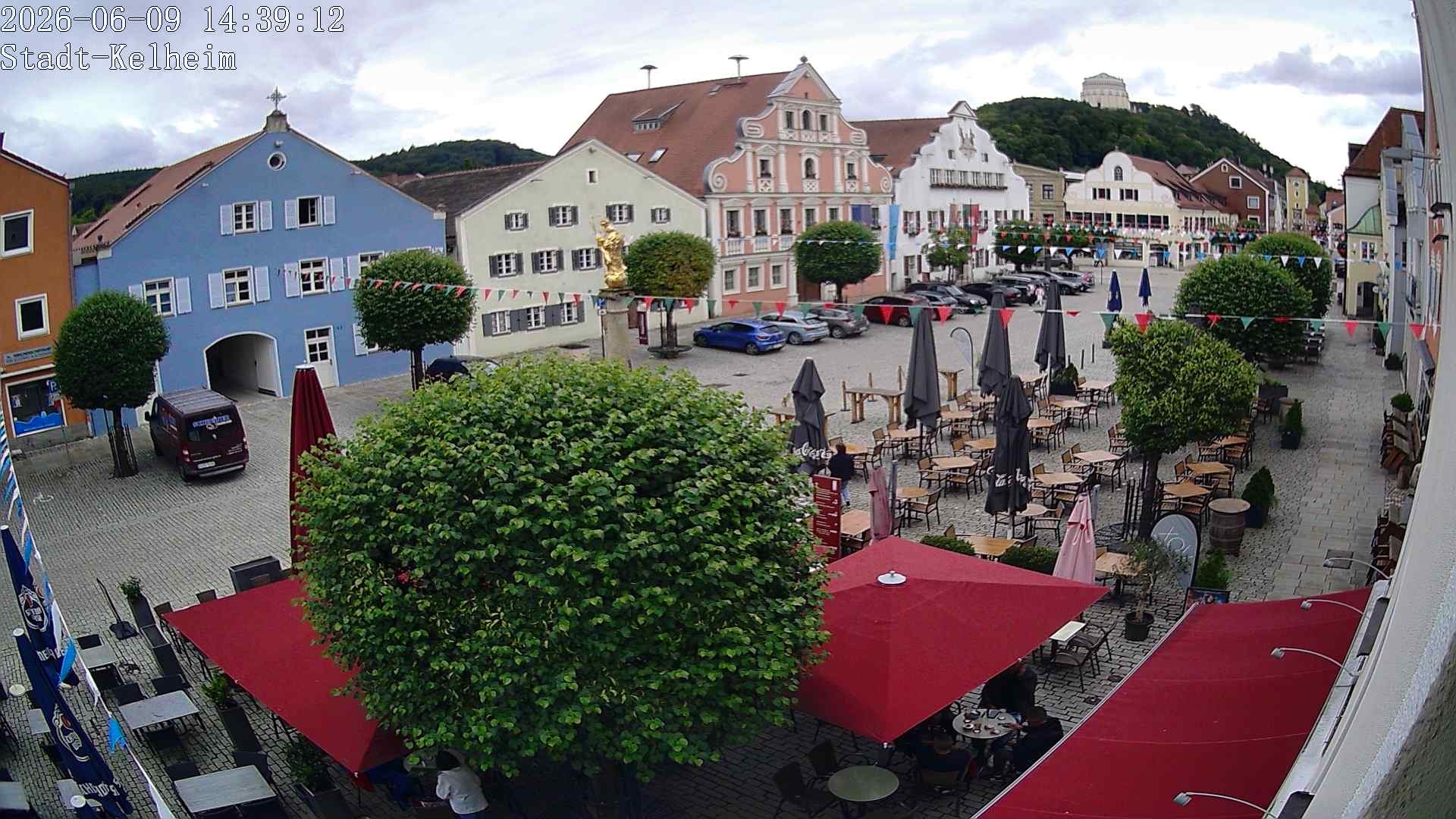 Archiv Foto Webcam Stadtplatz Kelheim