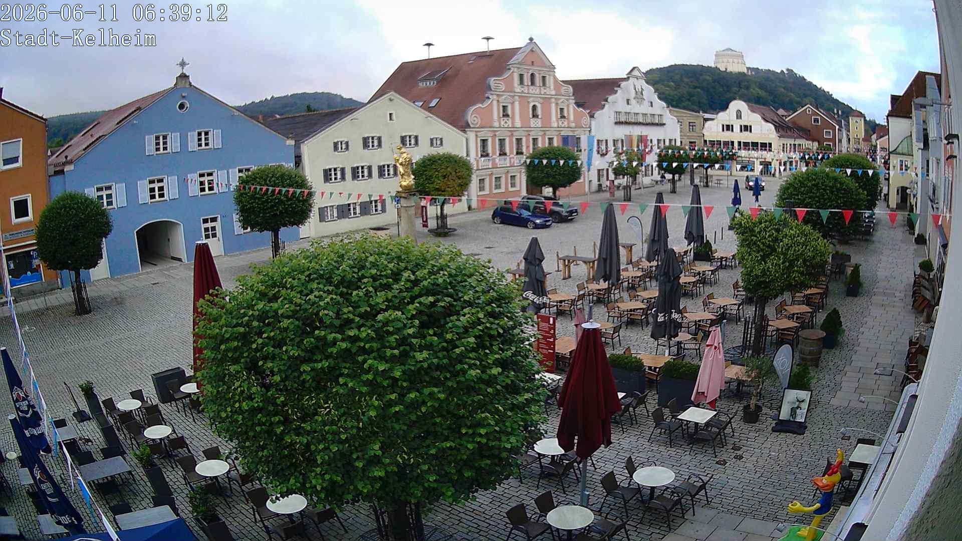 Archiv Foto Webcam Stadtplatz Kelheim