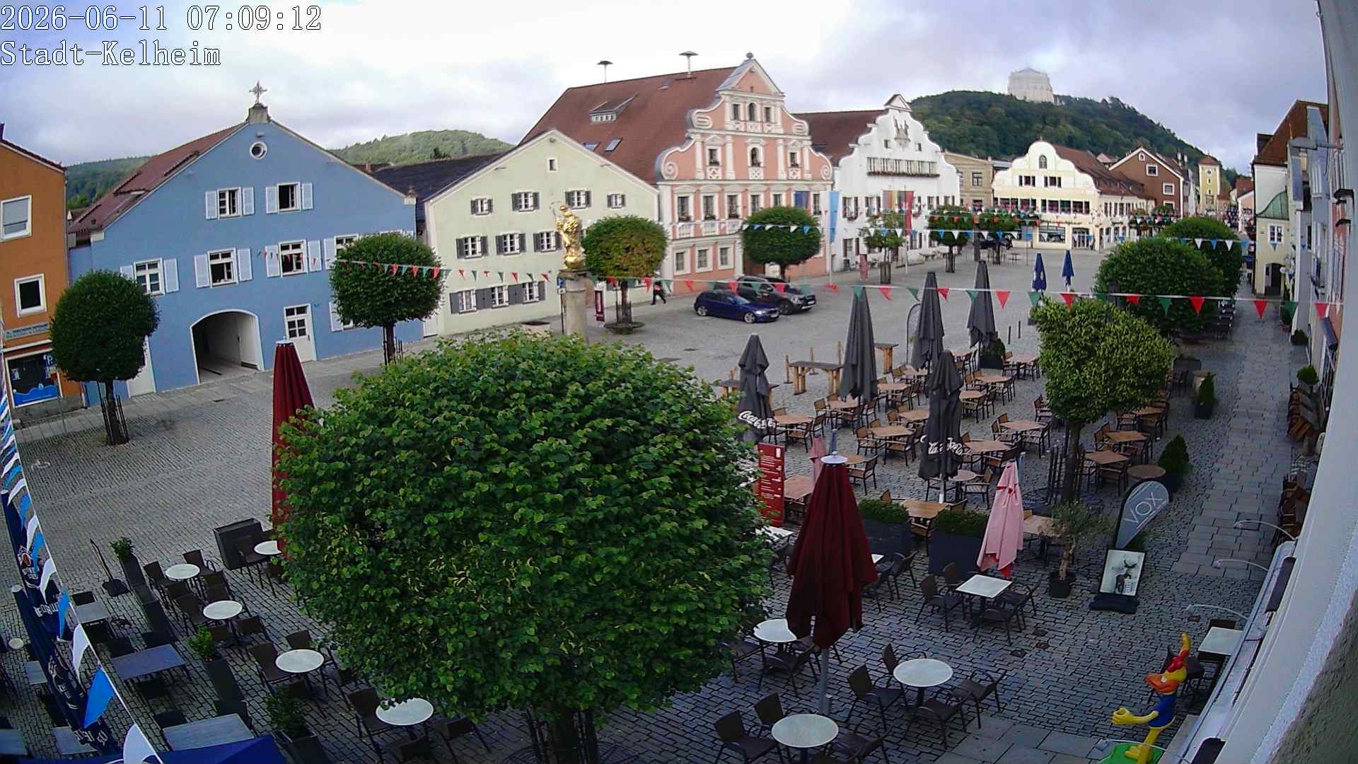 Archiv Foto Webcam Stadtplatz Kelheim