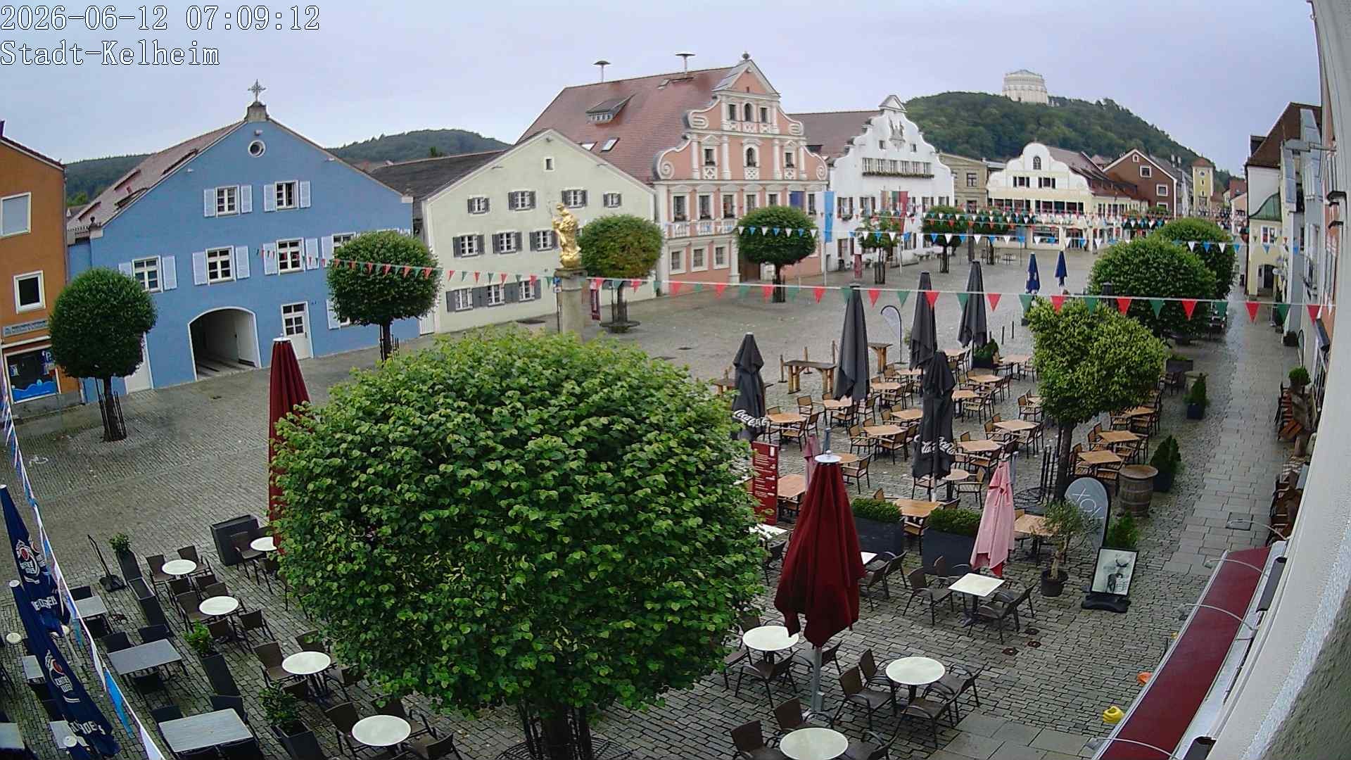 Archiv Foto Webcam Stadtplatz Kelheim