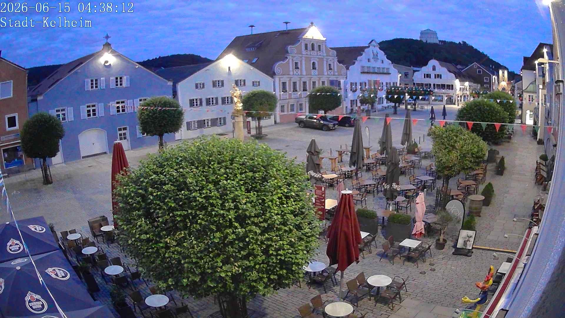 Archived image Webcam Kelheim – Town Square