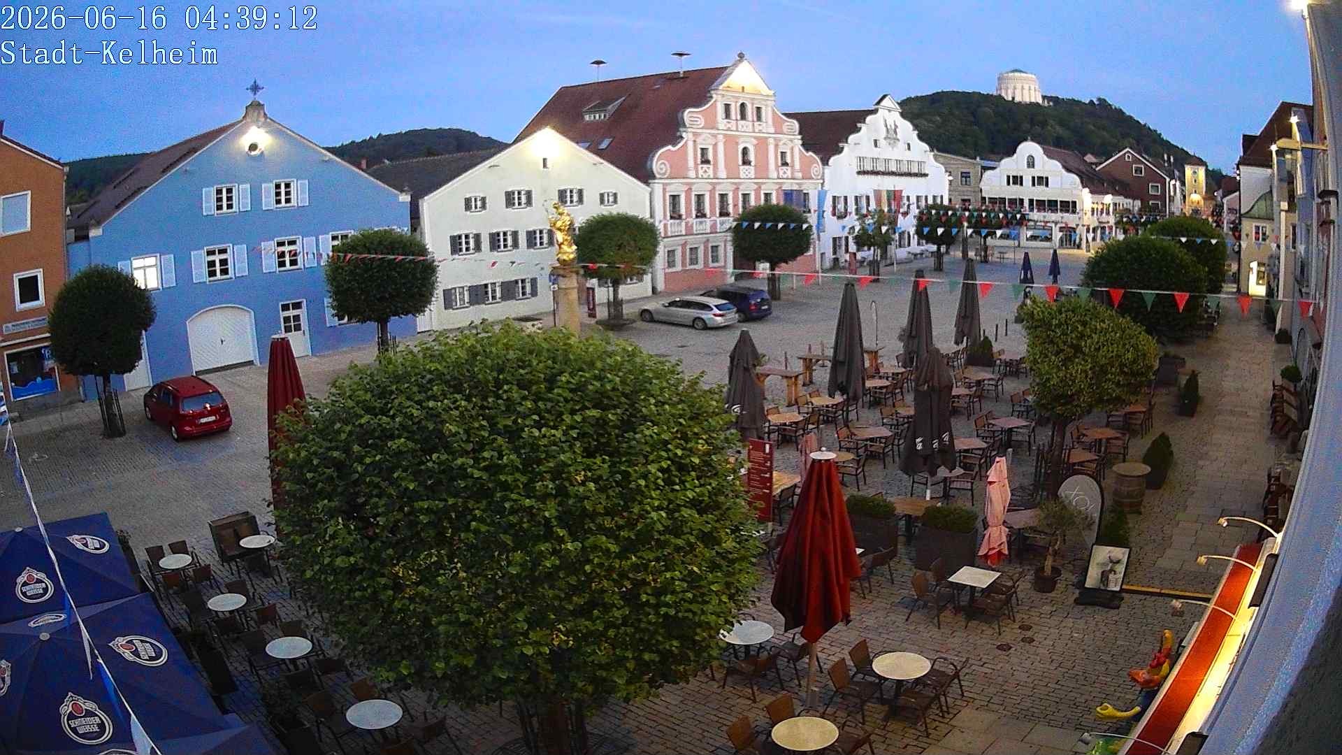 Archived image Webcam Kelheim – Town Square
