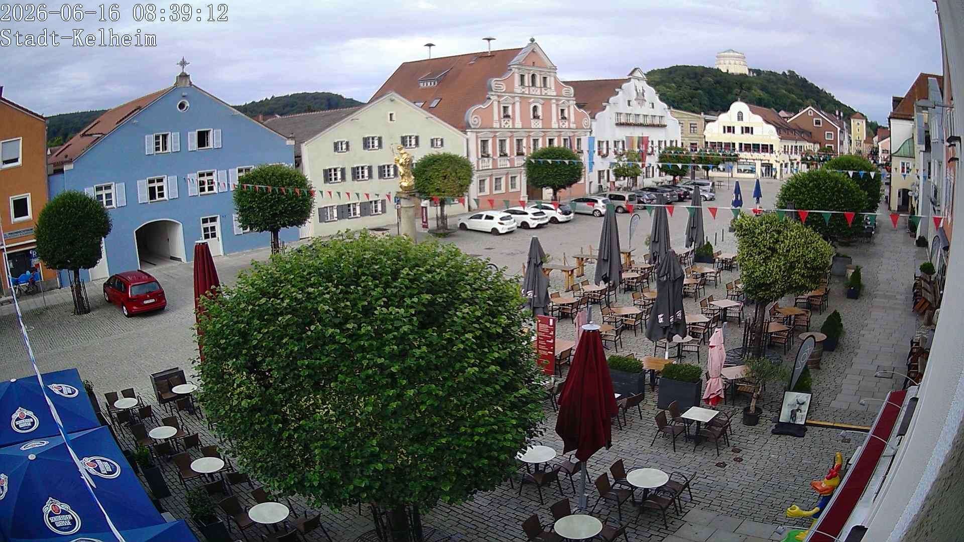 Archiv Foto Webcam Stadtplatz Kelheim