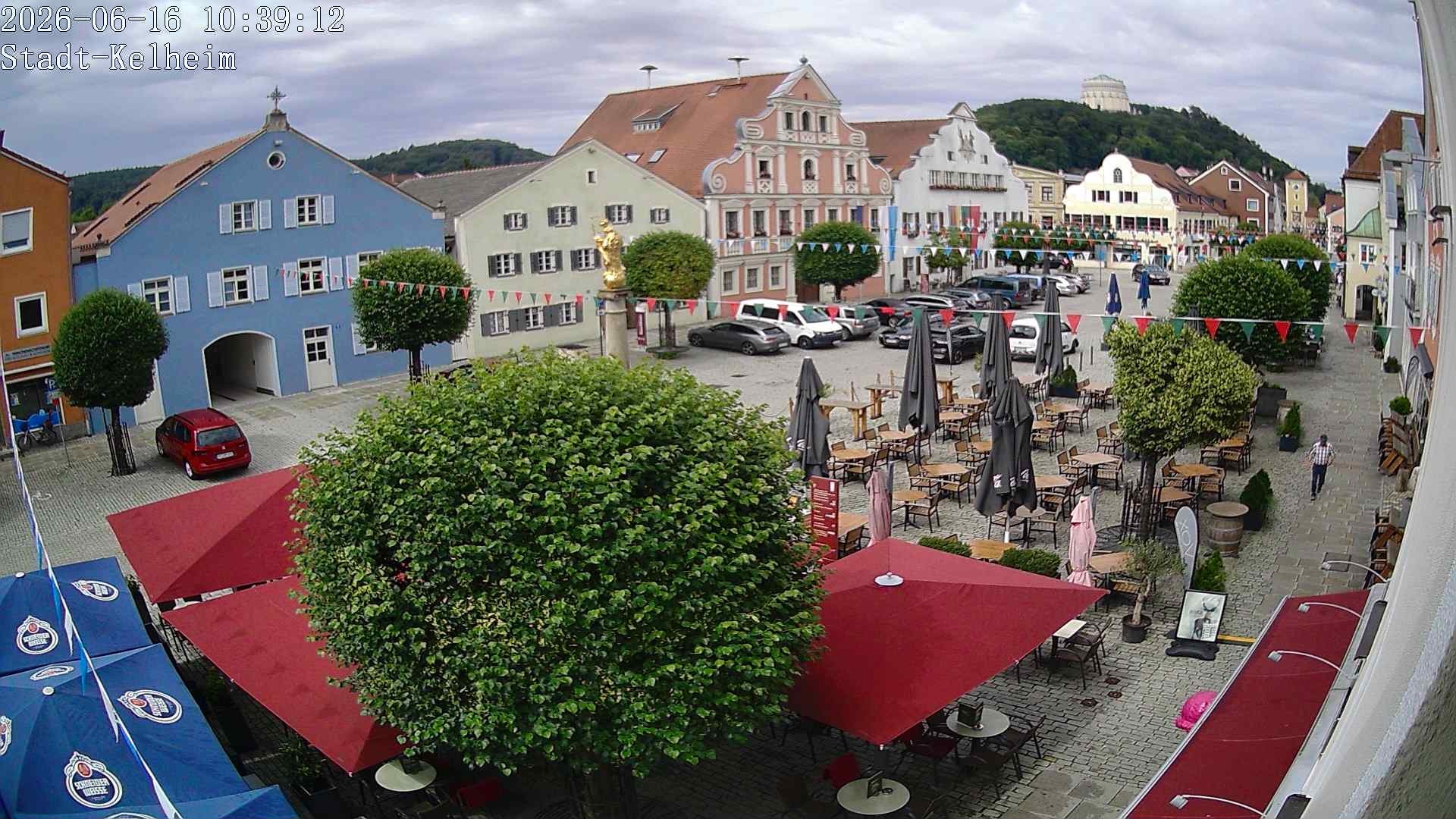 Archiv Foto Webcam Stadtplatz Kelheim