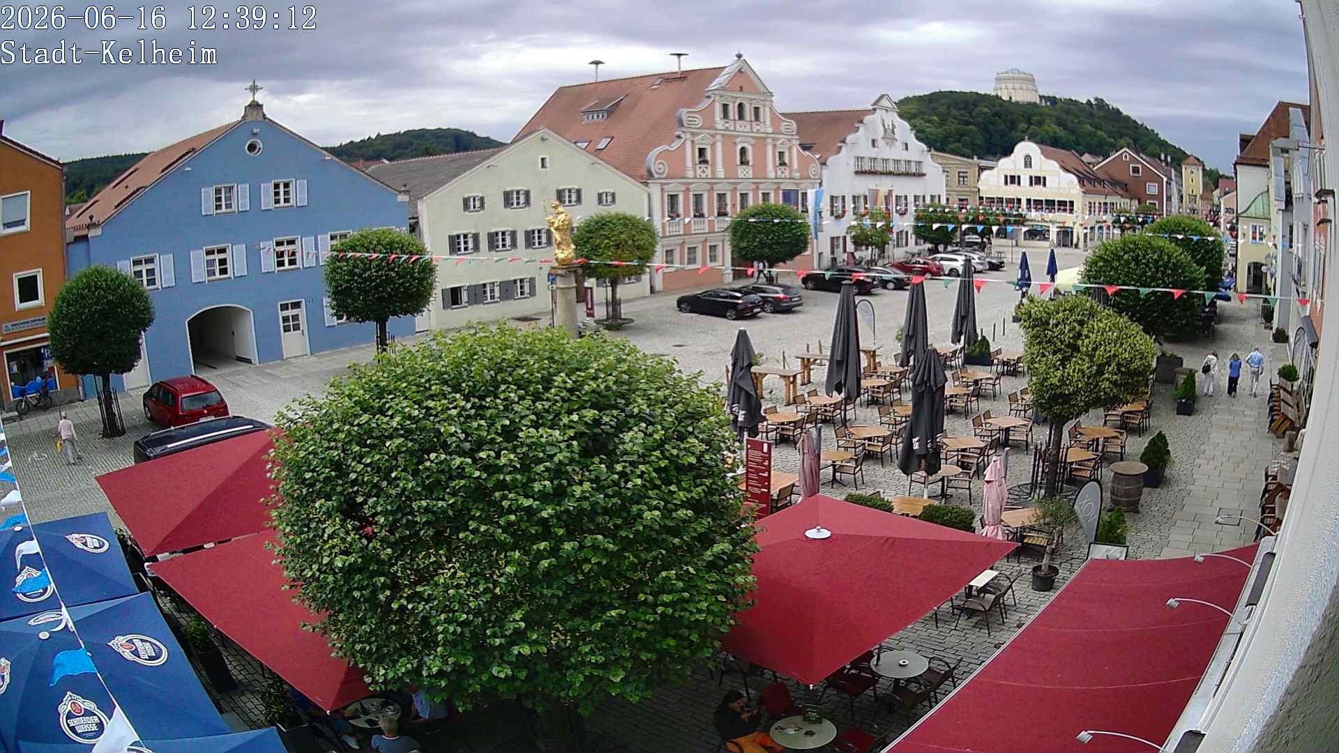 Archiv Foto Webcam Stadtplatz Kelheim