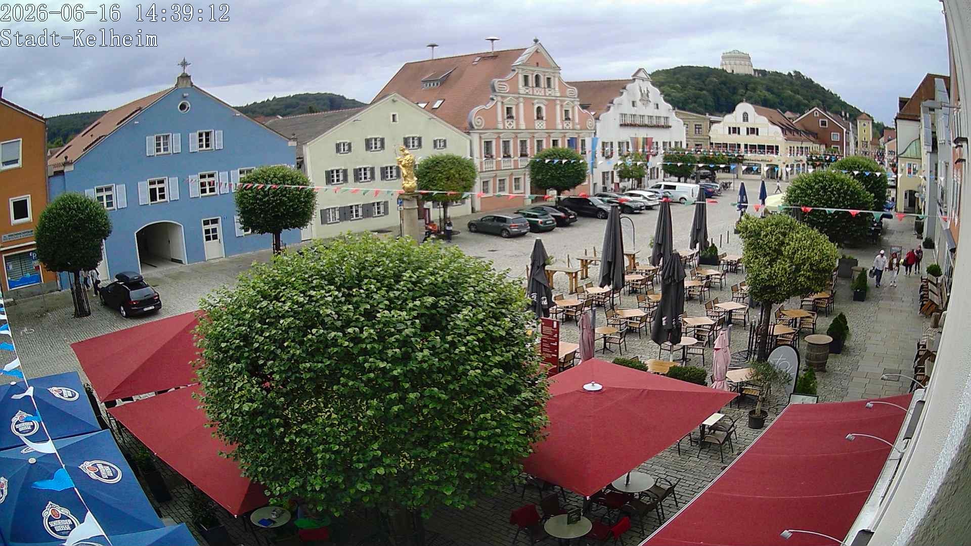 Archiv Foto Webcam Stadtplatz Kelheim