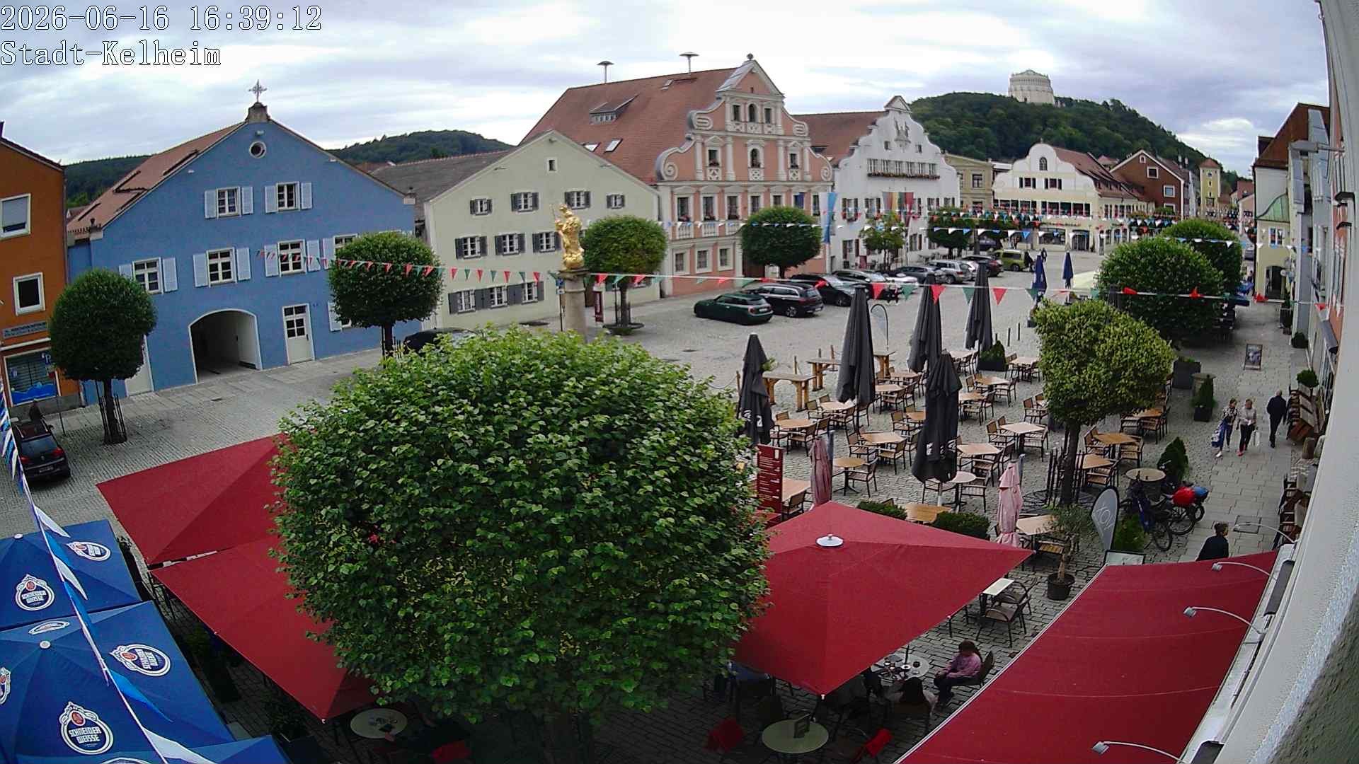 Archiv Foto Webcam Stadtplatz Kelheim