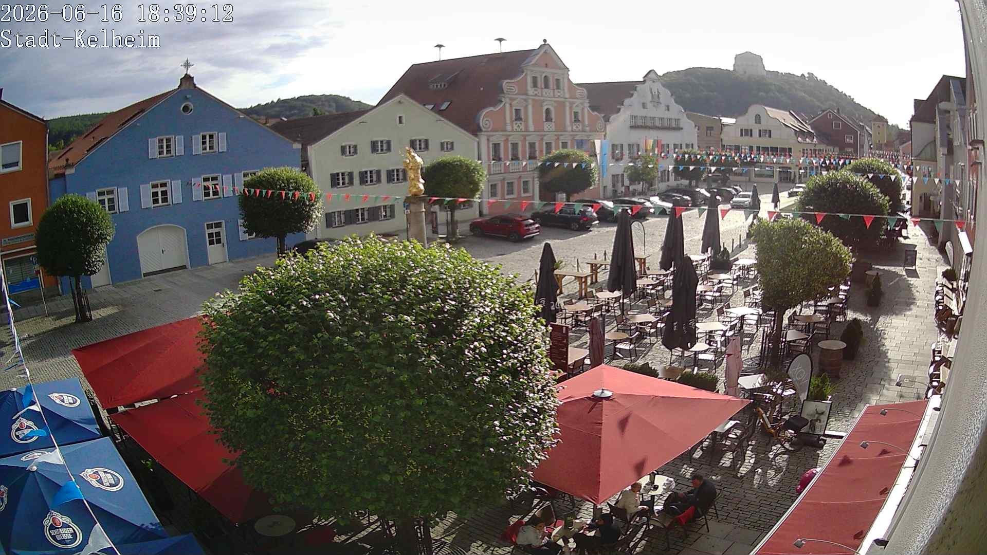 Archiv Foto Webcam Stadtplatz Kelheim