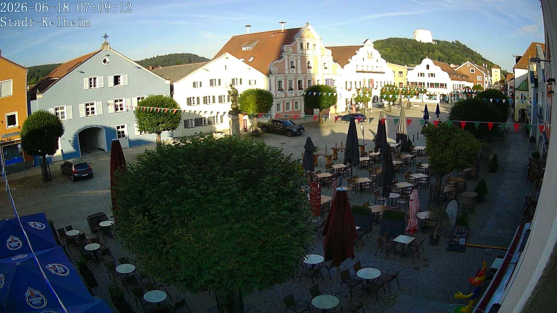Archiv Foto Webcam Stadtplatz Kelheim