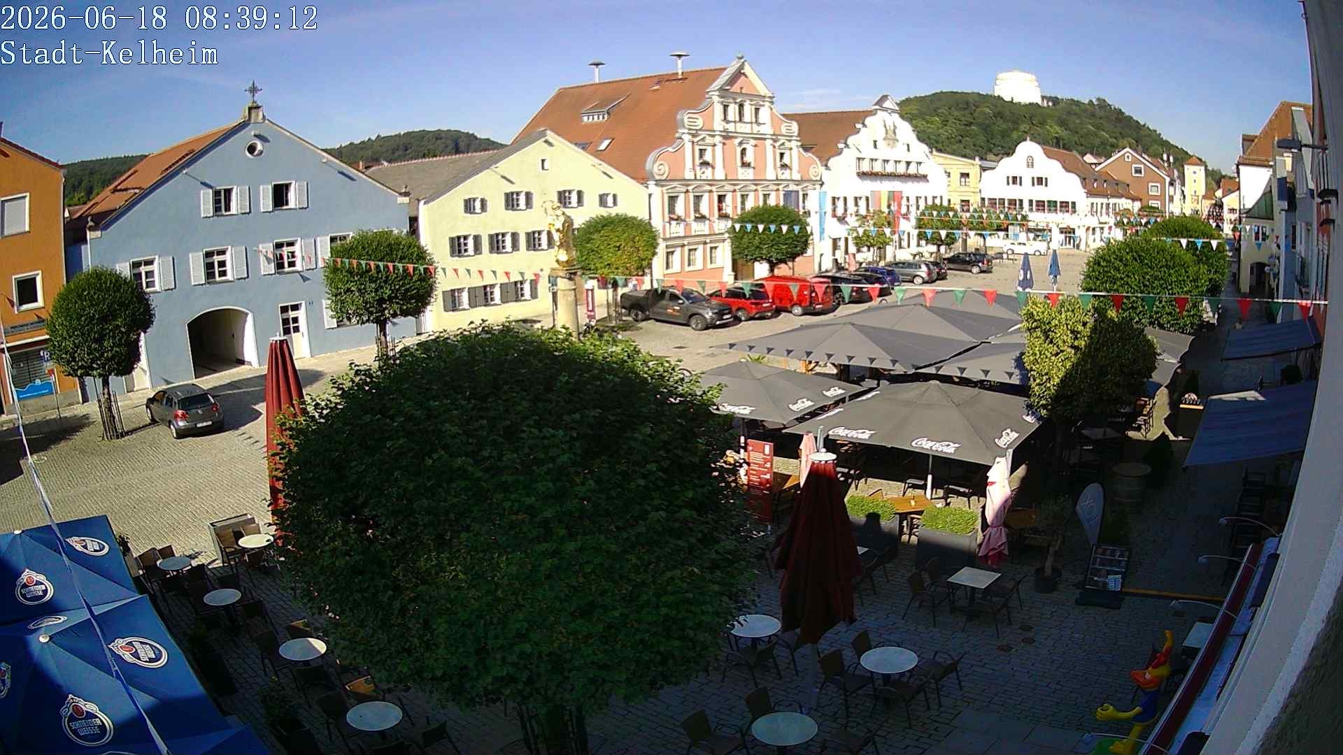 Archiv Foto Webcam Stadtplatz Kelheim