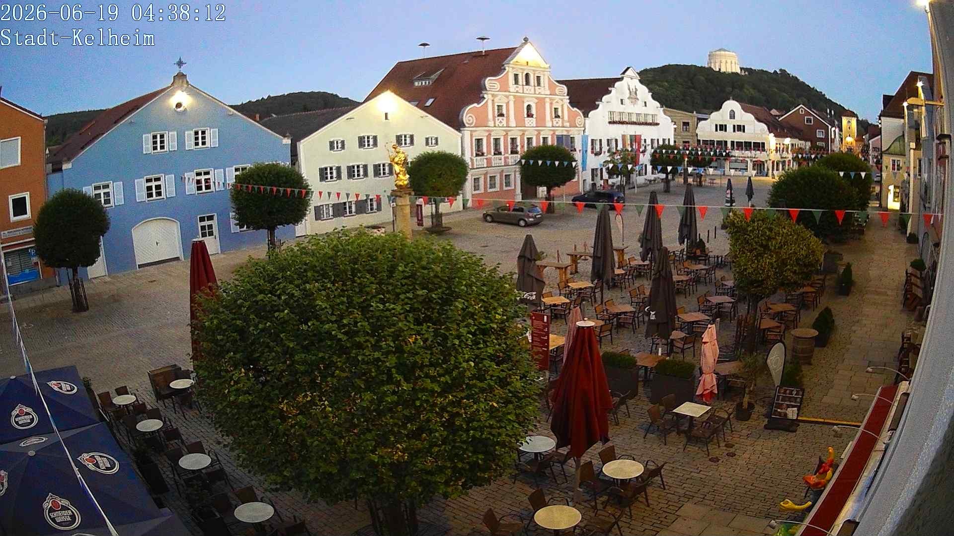 Archiv Foto Webcam Stadtplatz Kelheim