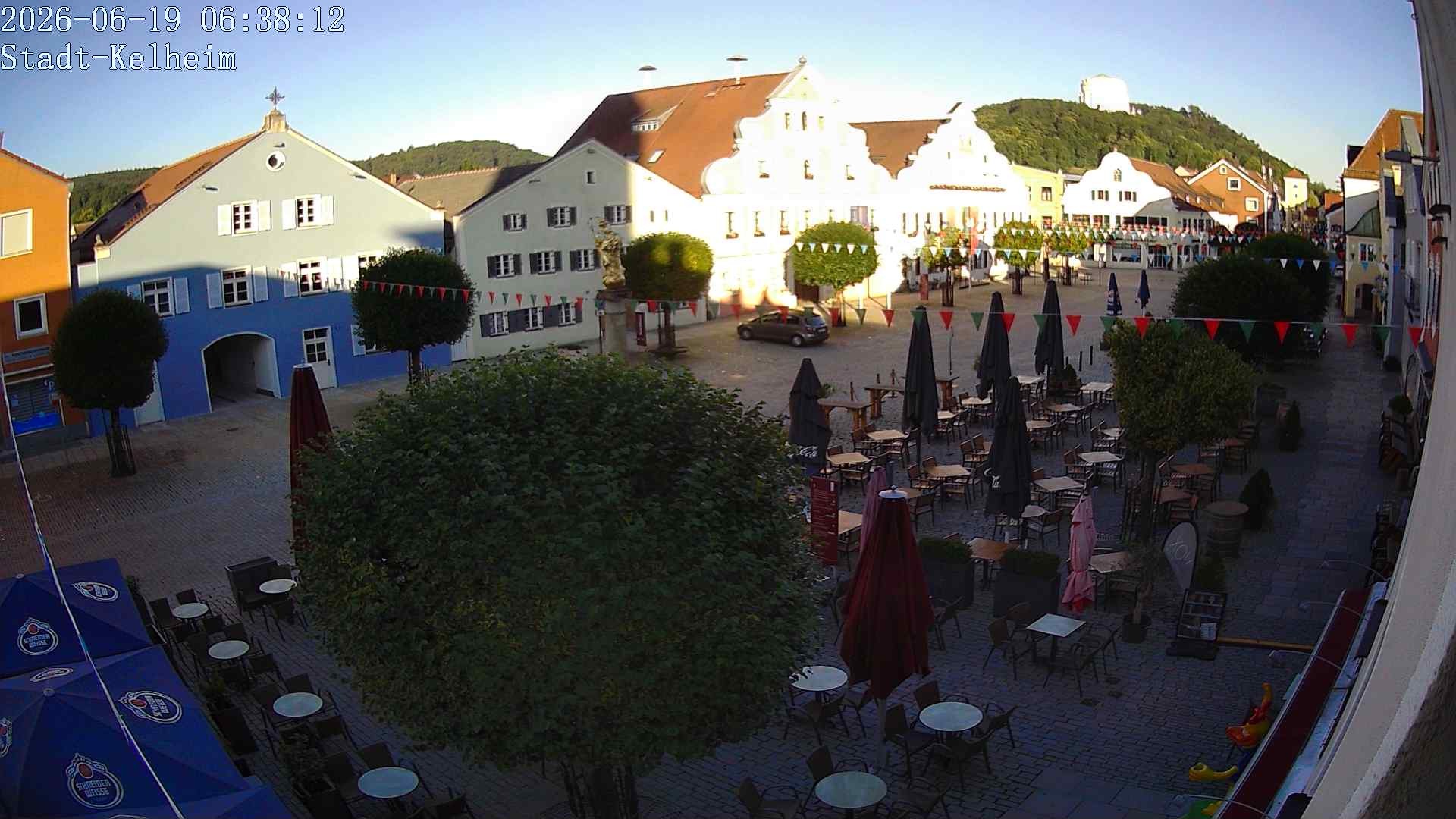 Archiv Foto Webcam Stadtplatz Kelheim