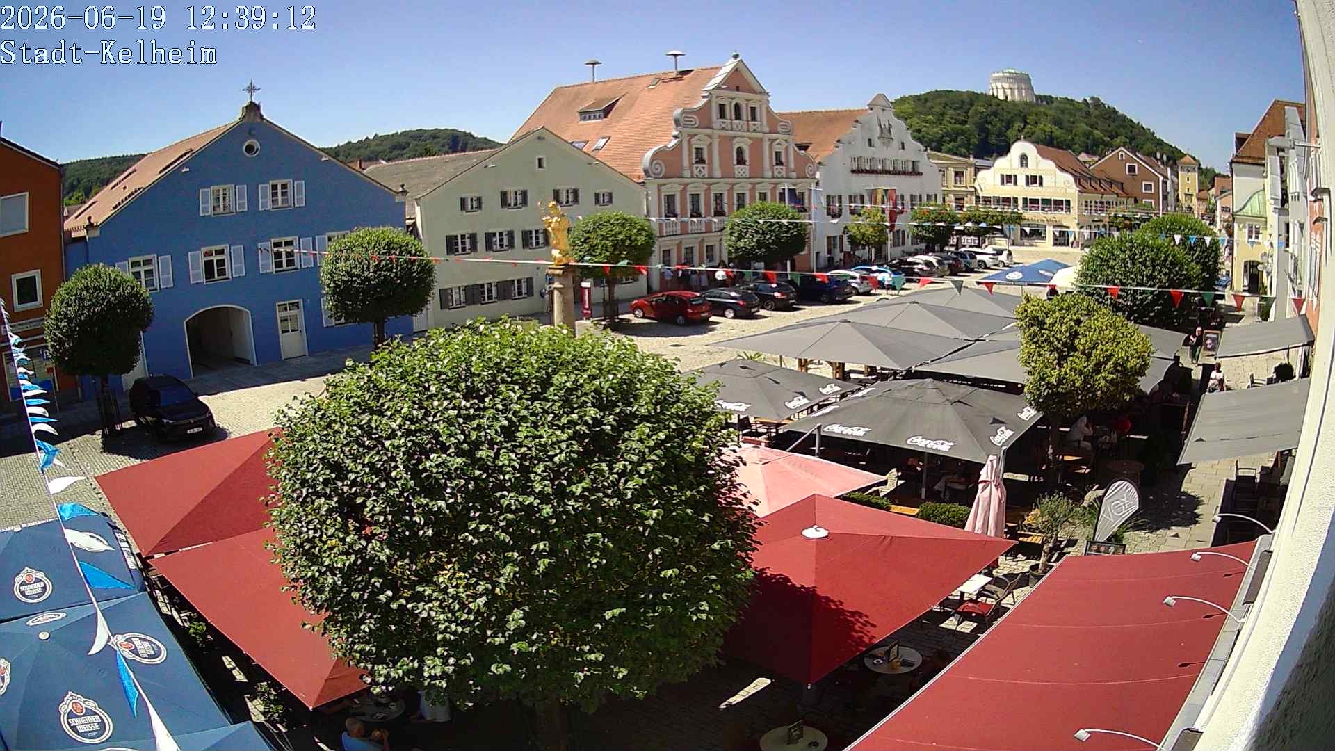 Archiv Foto Webcam Stadtplatz Kelheim