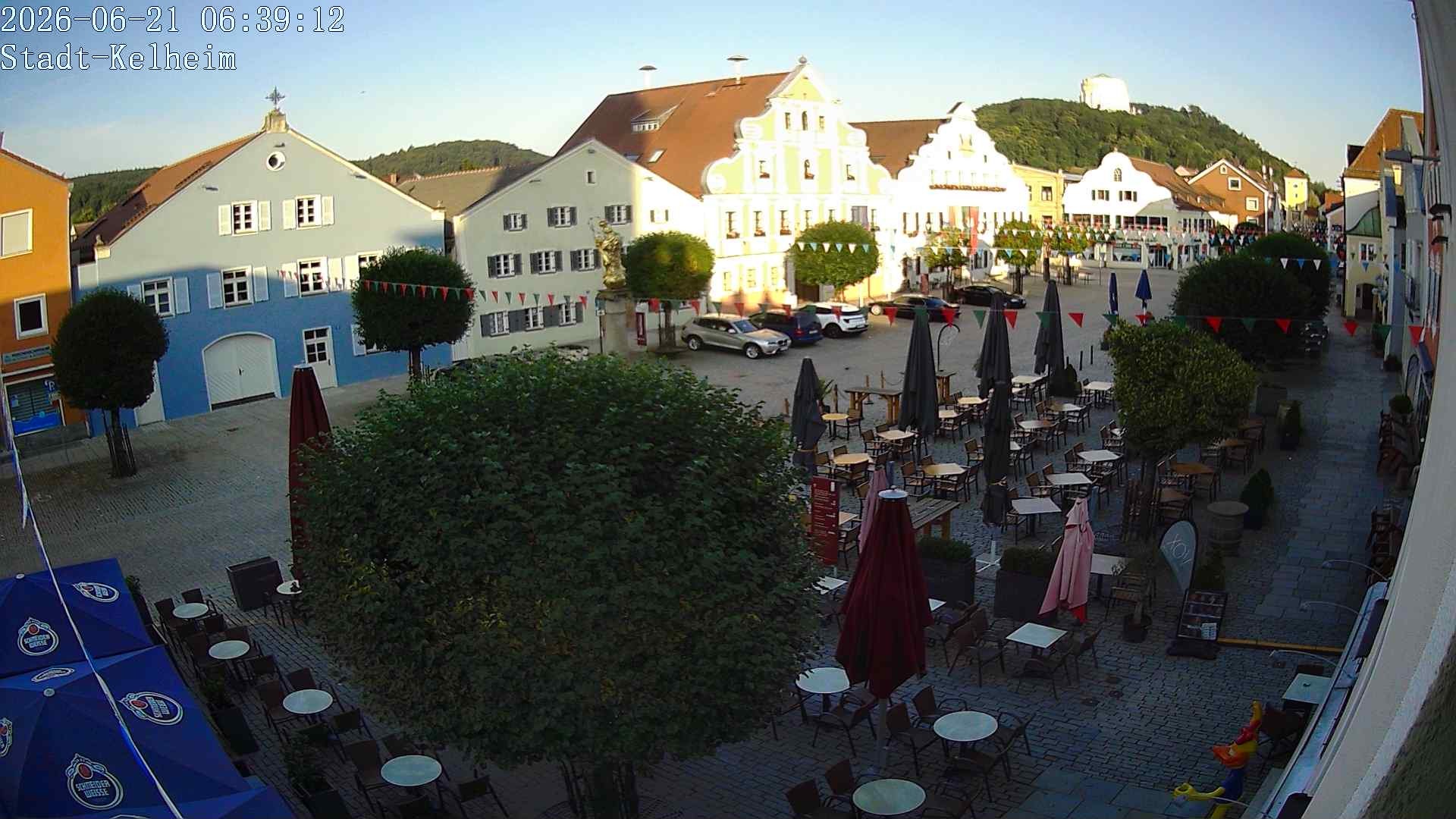 Archiv Foto Webcam Stadtplatz Kelheim