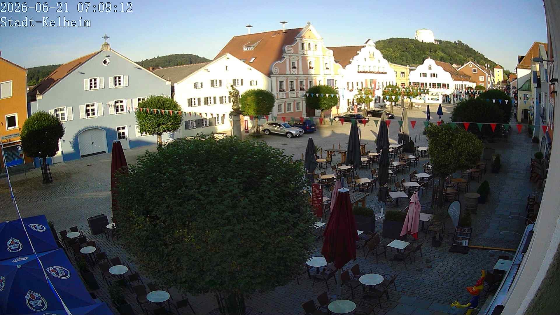 Archiv Foto Webcam Stadtplatz Kelheim