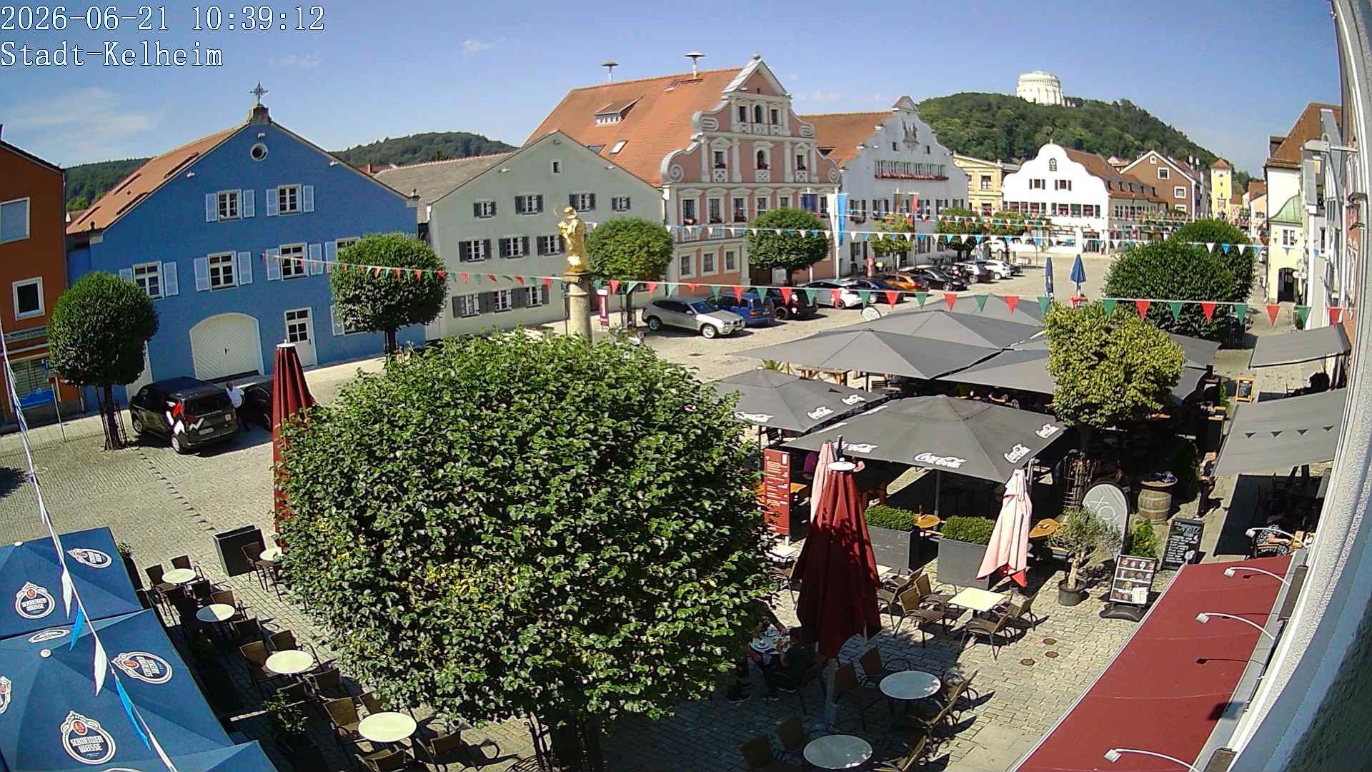 Archiv Foto Webcam Stadtplatz Kelheim