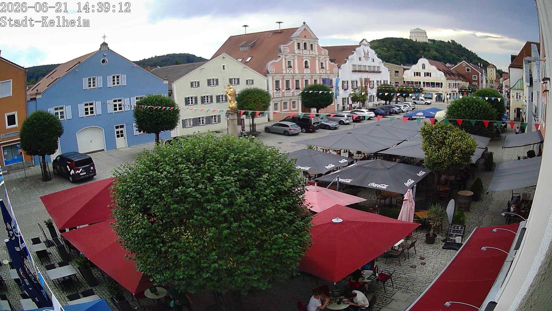 Archiv Foto Webcam Stadtplatz Kelheim