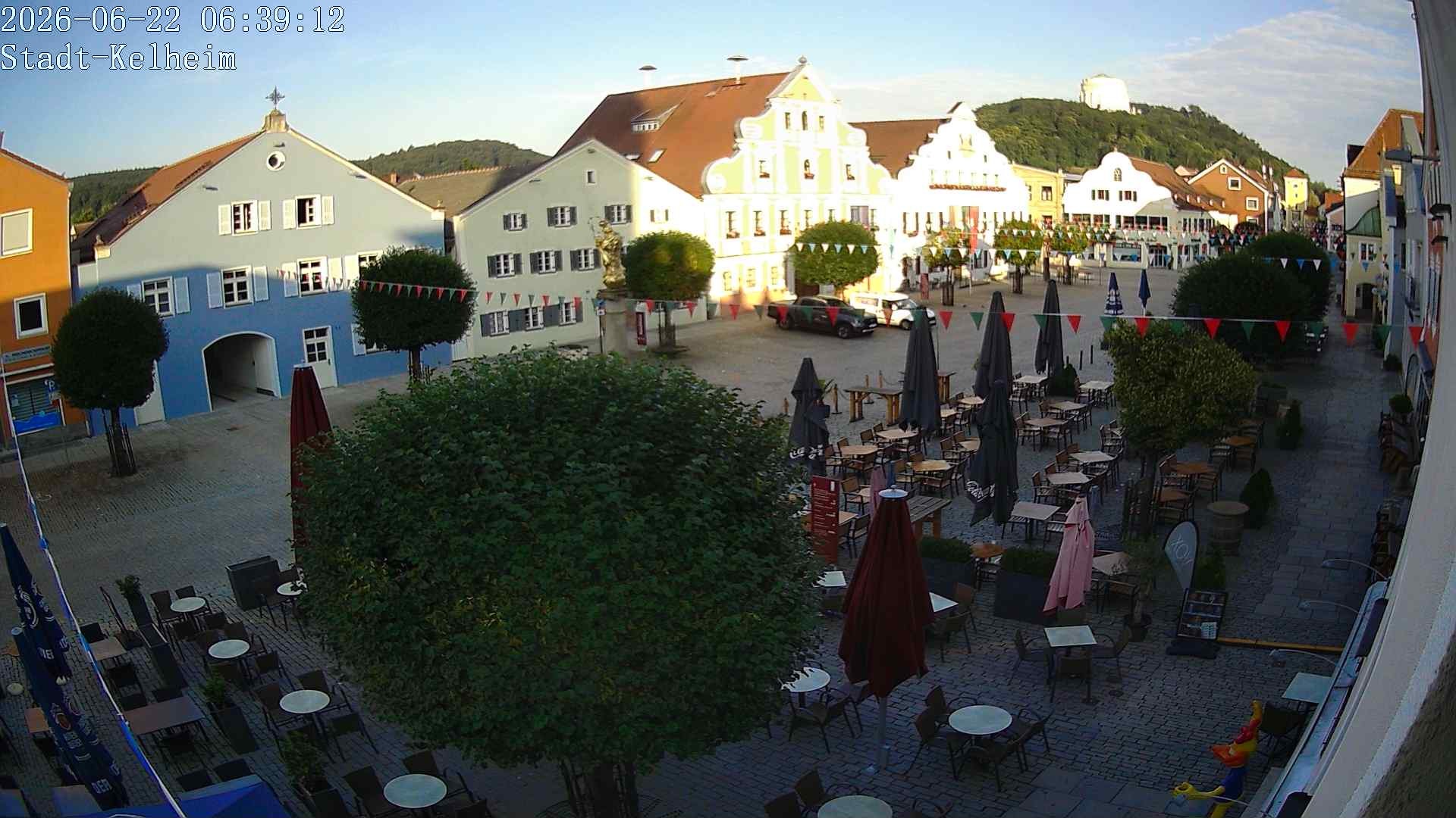 Archiv Foto Webcam Stadtplatz Kelheim