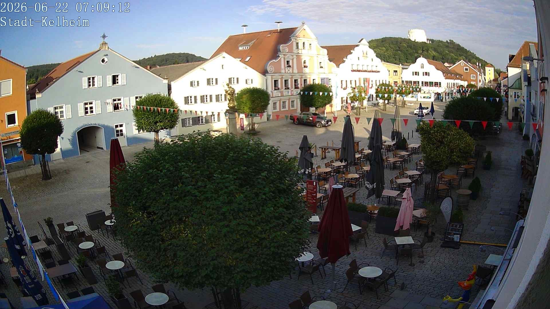 Archiv Foto Webcam Stadtplatz Kelheim