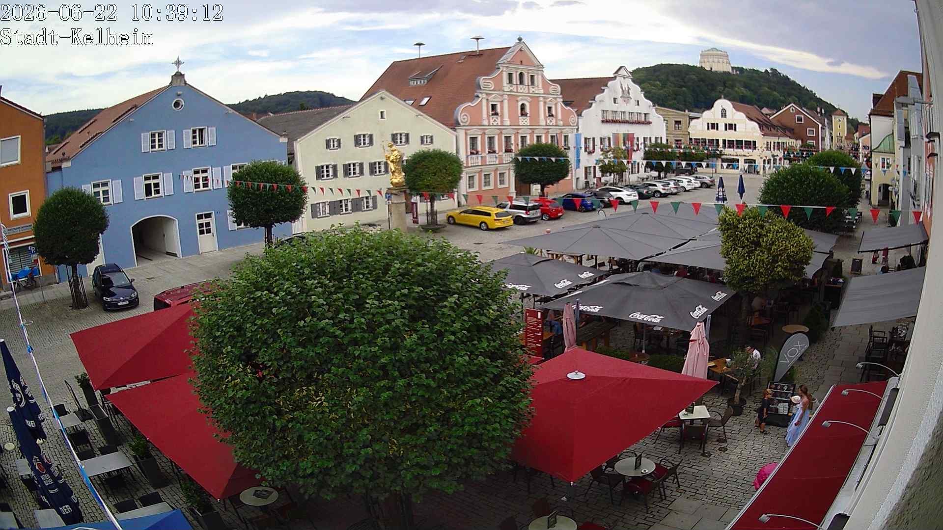 Archiv Foto Webcam Stadtplatz Kelheim