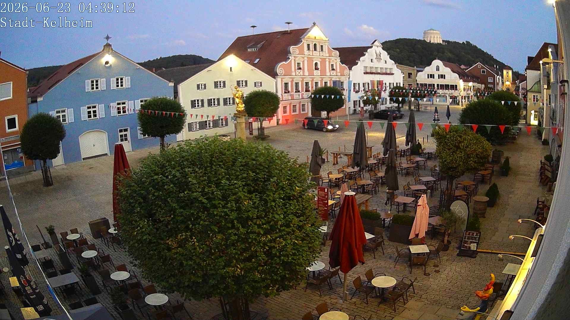 Archiv Foto Webcam Stadtplatz Kelheim
