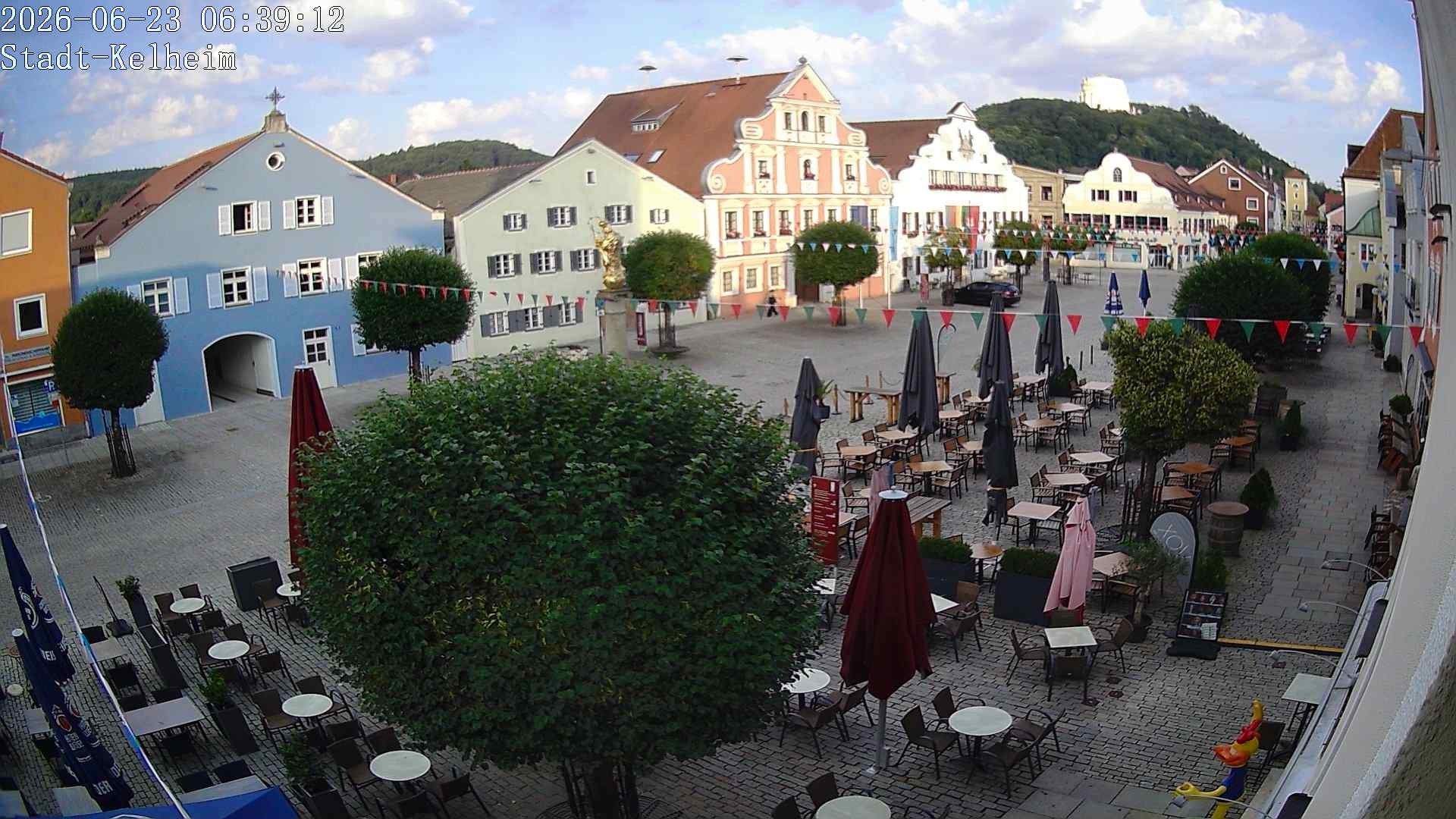 Archiv Foto Webcam Stadtplatz Kelheim