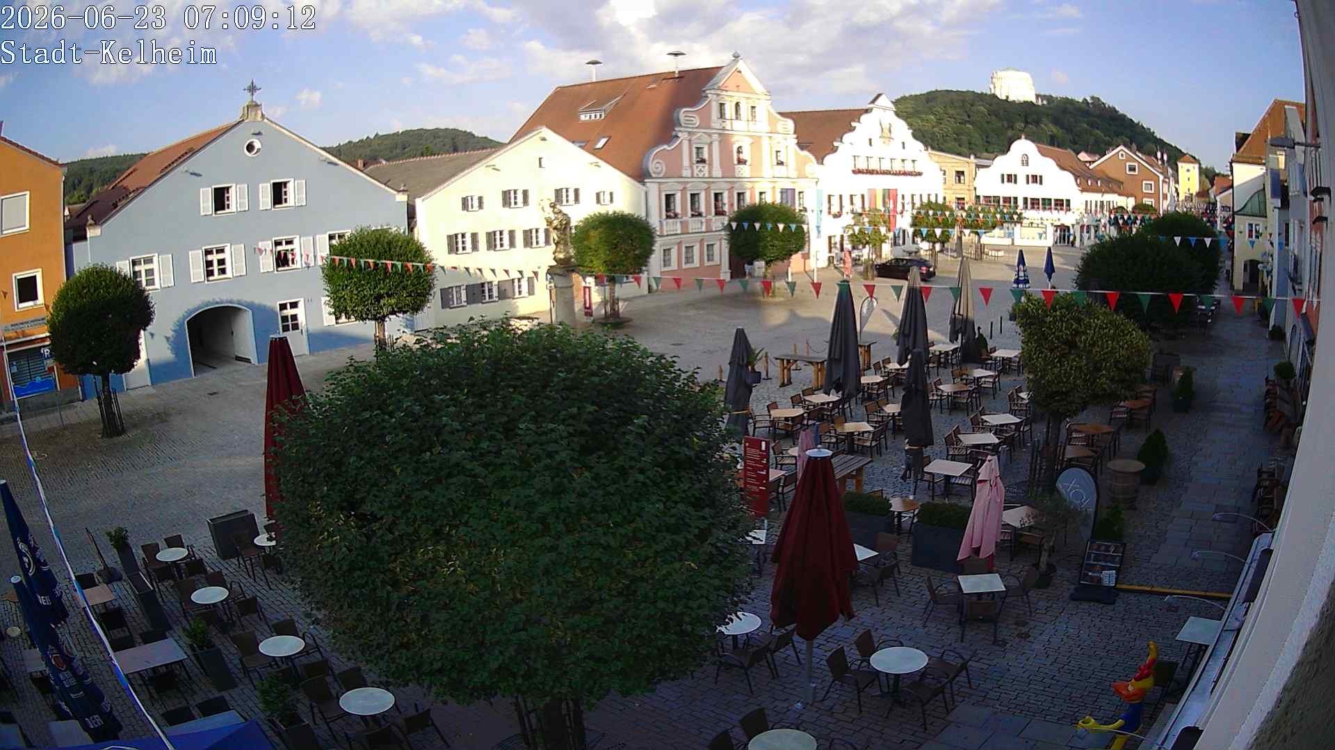 Archiv Foto Webcam Stadtplatz Kelheim