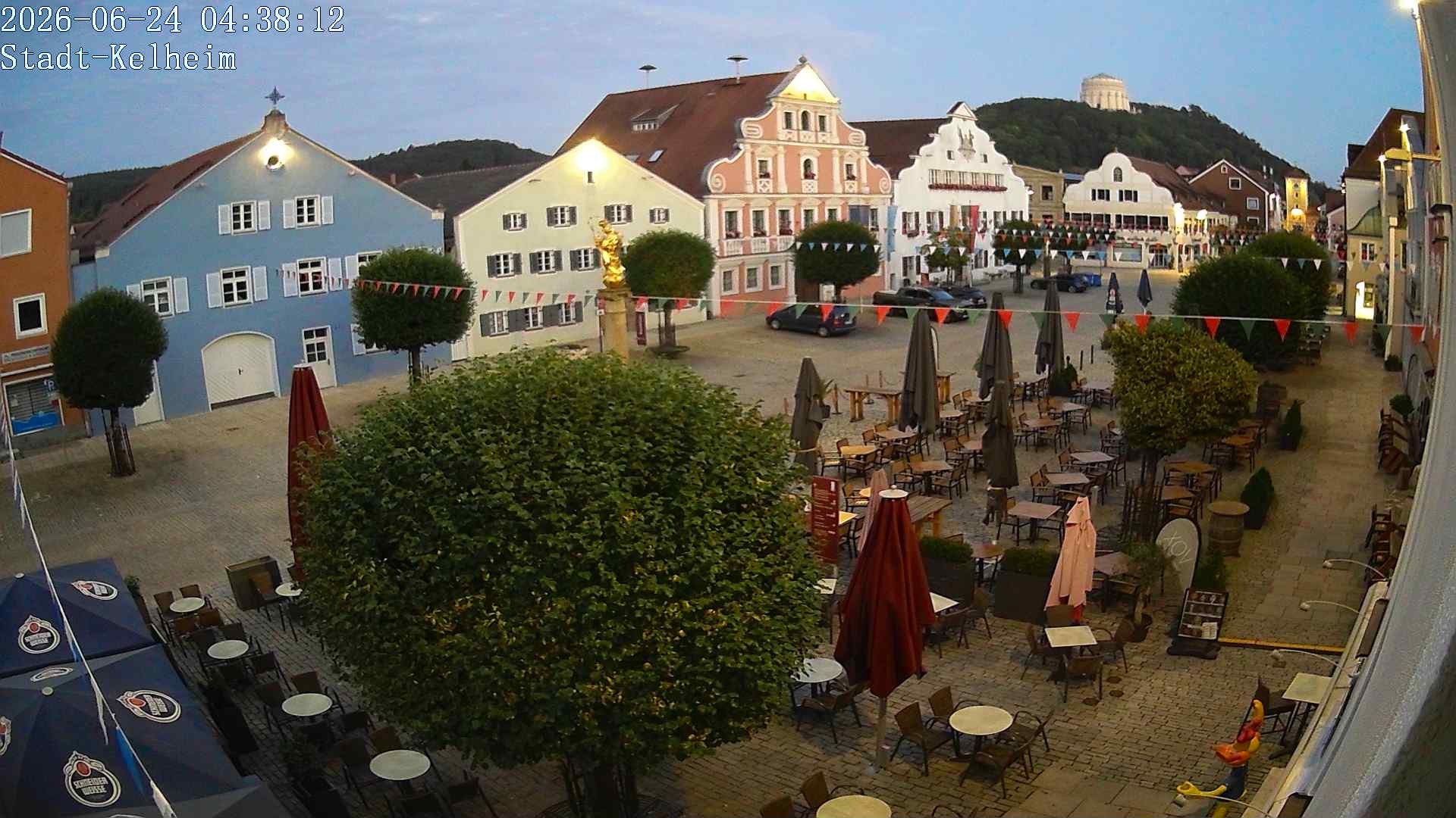 Archiv Foto Webcam Stadtplatz Kelheim