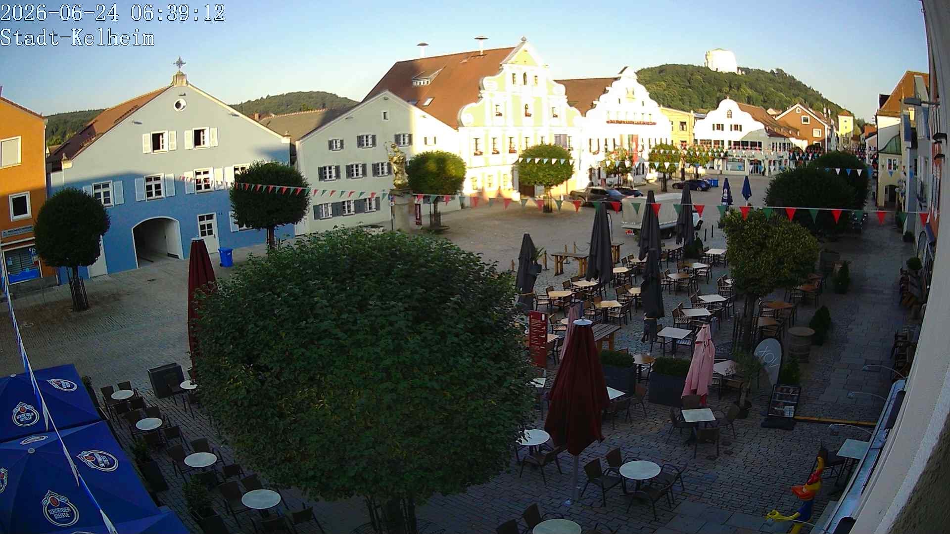 Archiv Foto Webcam Stadtplatz Kelheim