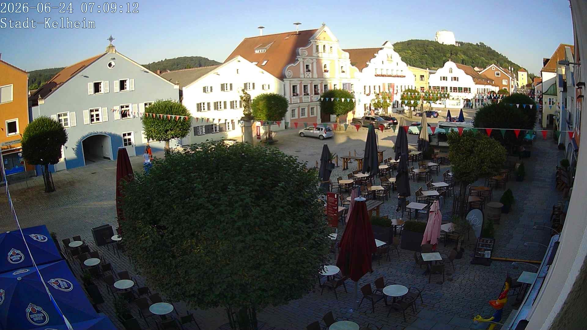 Archiv Foto Webcam Stadtplatz Kelheim