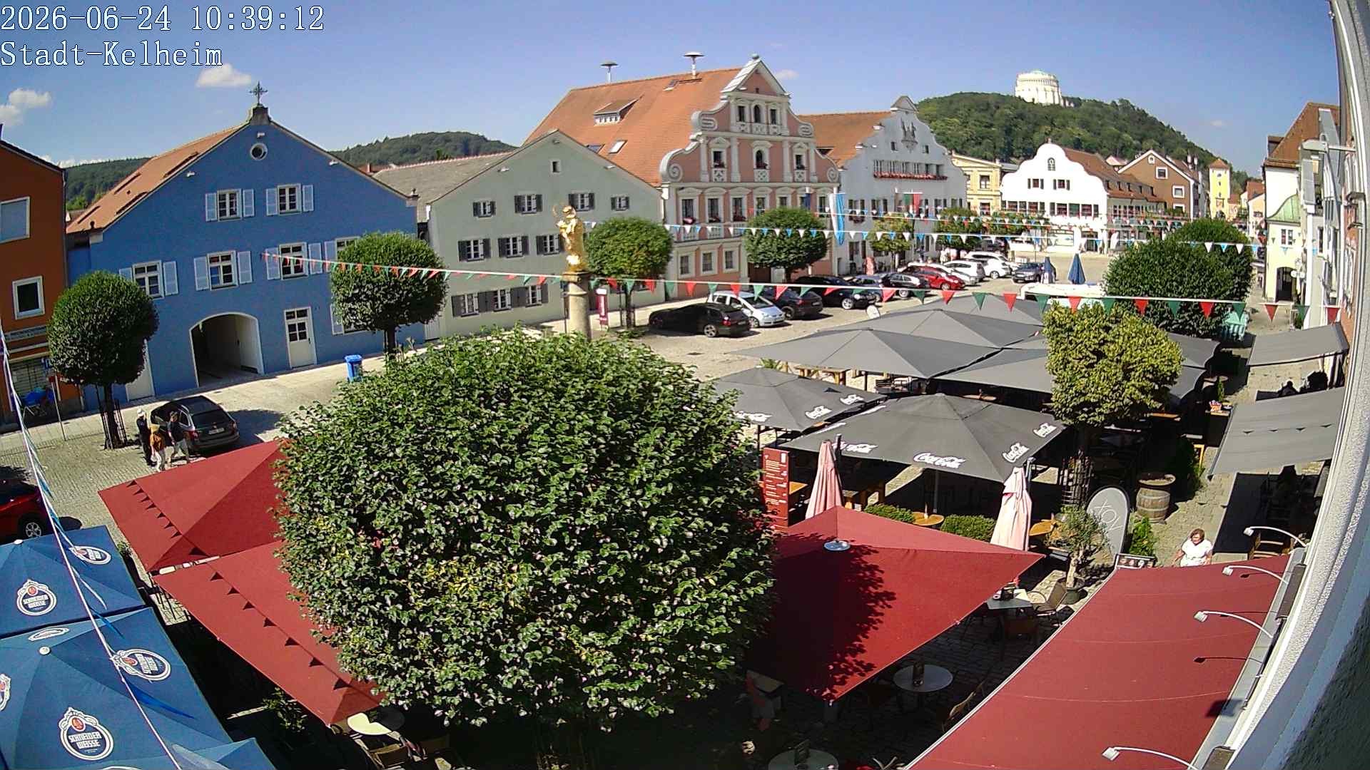 Archiv Foto Webcam Stadtplatz Kelheim
