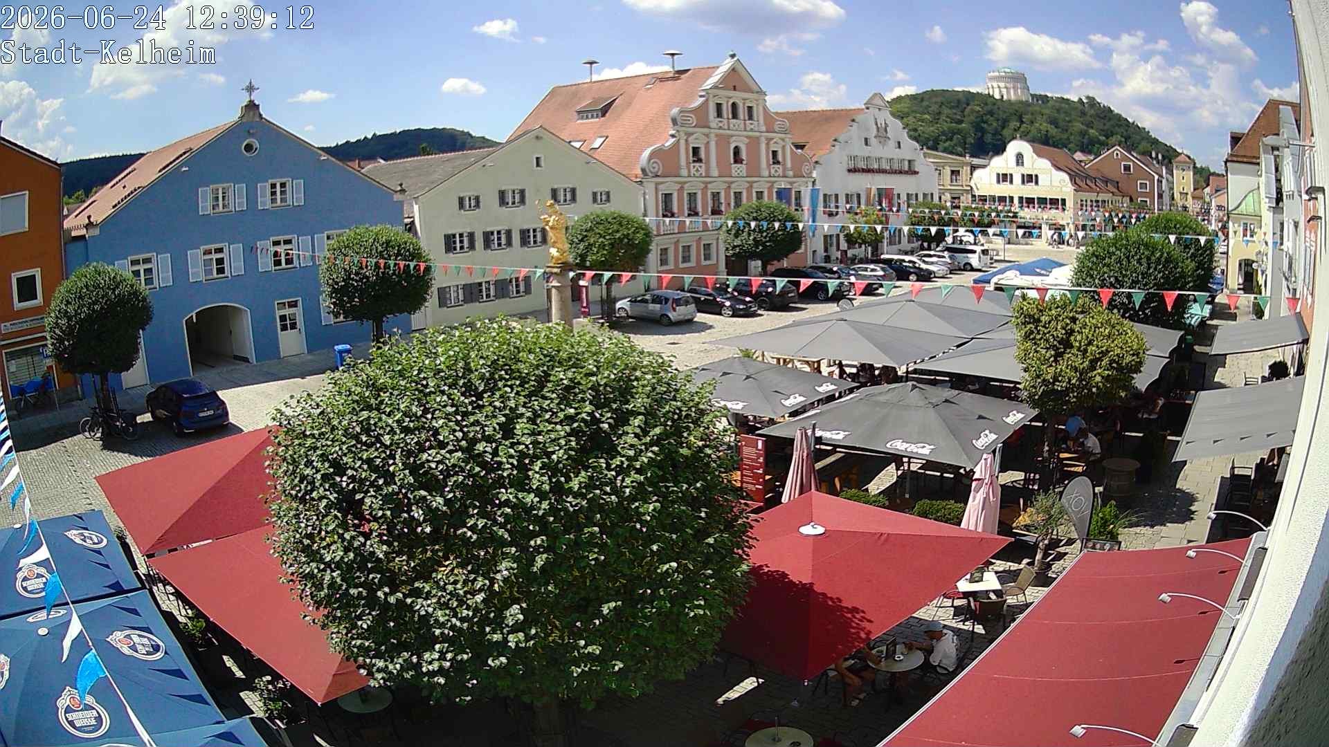 Archiv Foto Webcam Stadtplatz Kelheim
