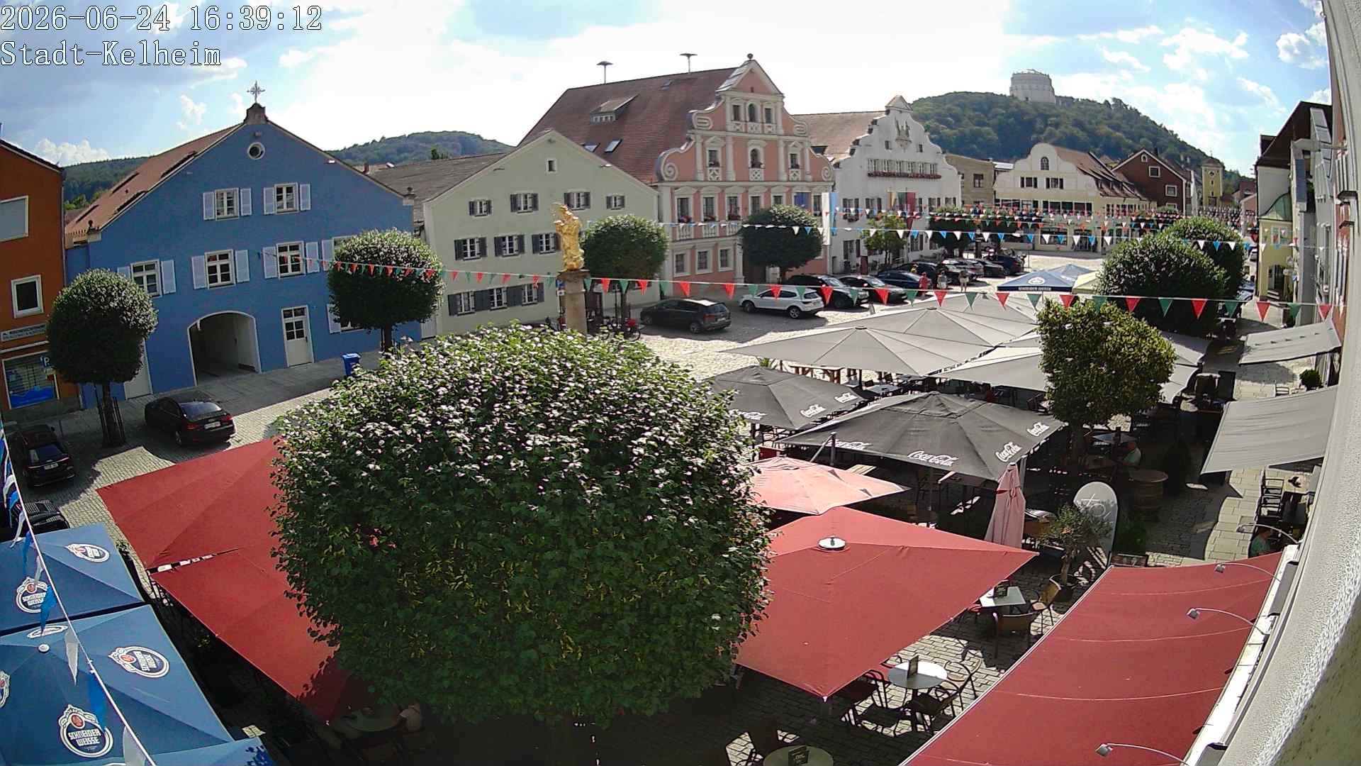 Archiv Foto Webcam Stadtplatz Kelheim