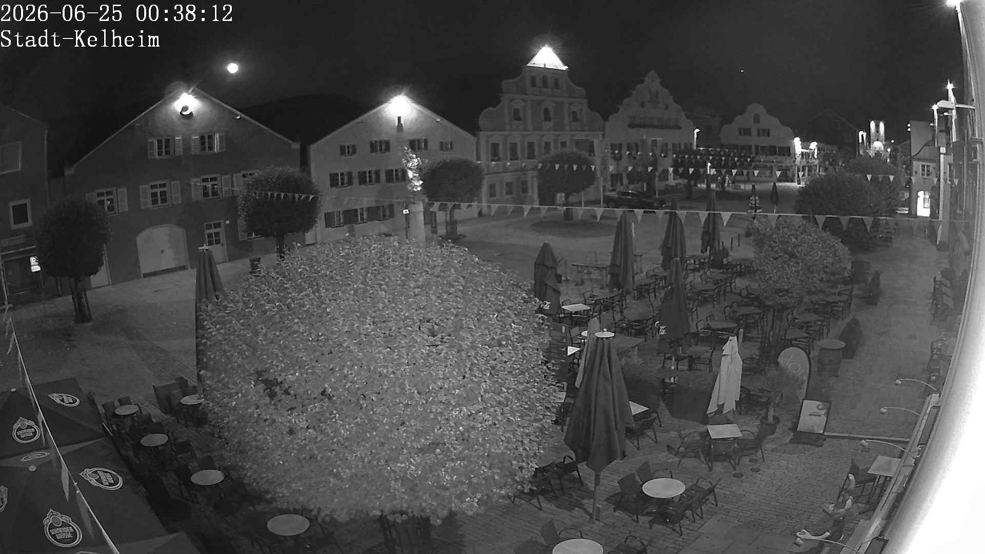 Archived image Webcam Kelheim – Town Square