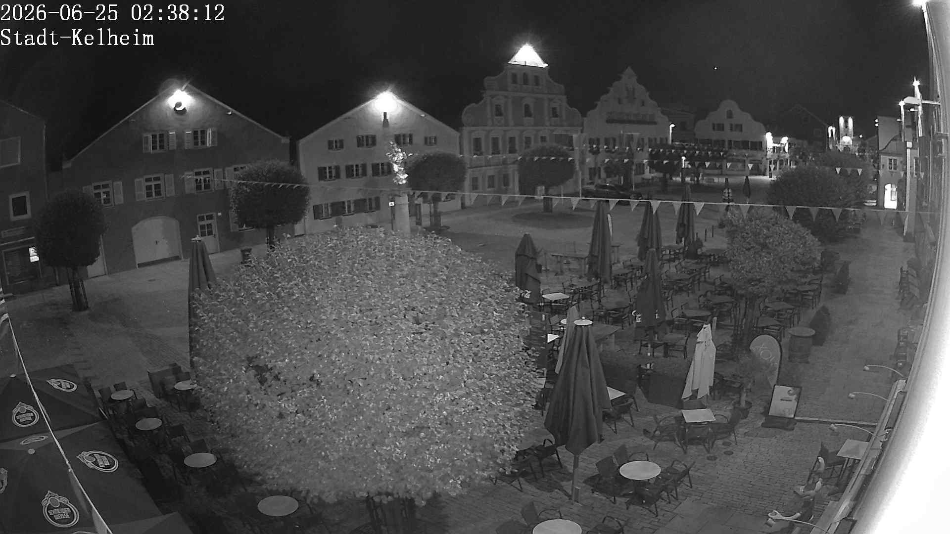 Archived image Webcam Kelheim – Town Square