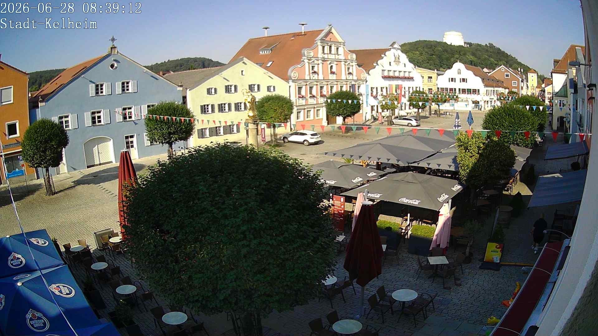 Archiv Foto Webcam Stadtplatz Kelheim