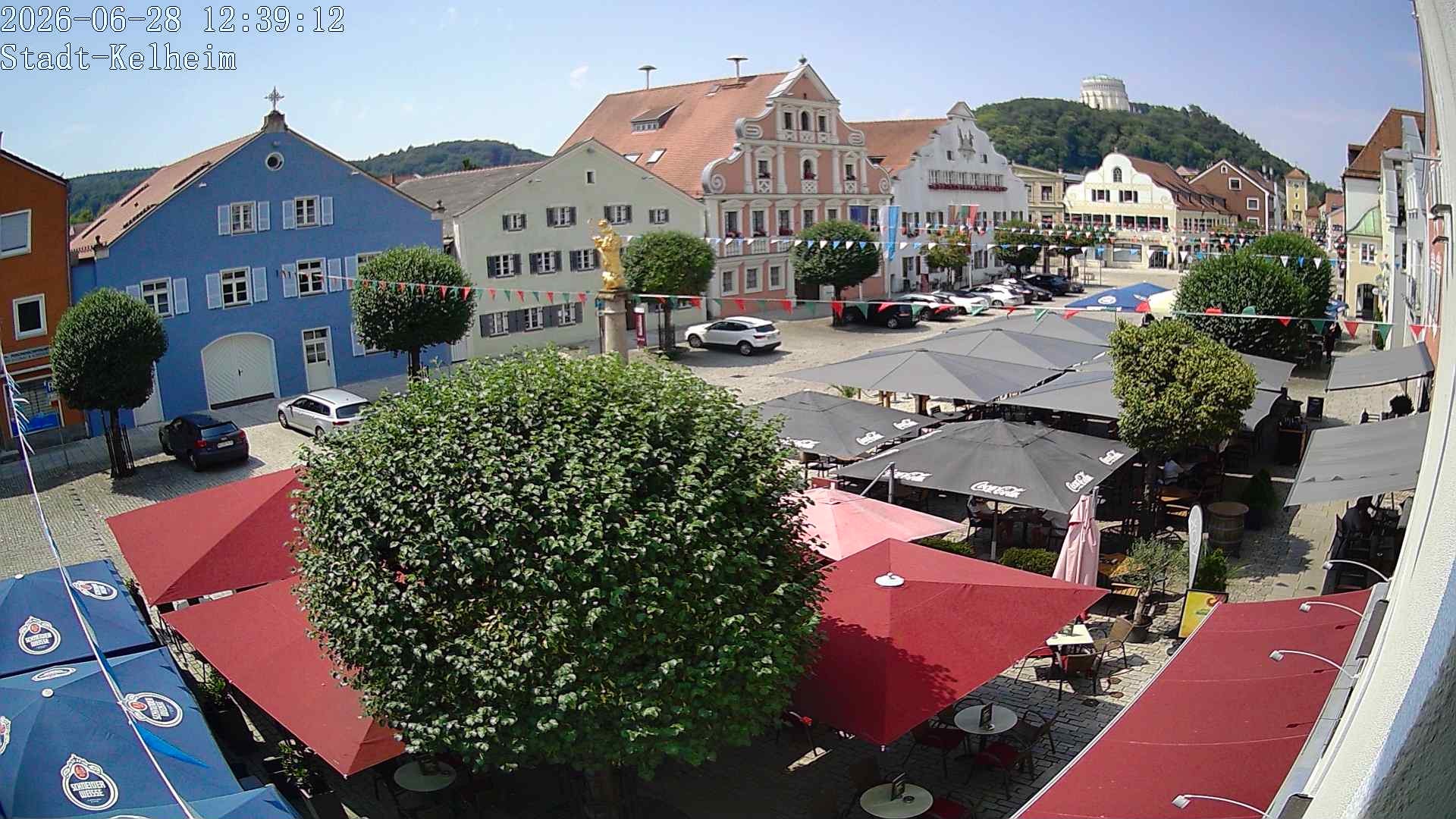 Archiv Foto Webcam Stadtplatz Kelheim