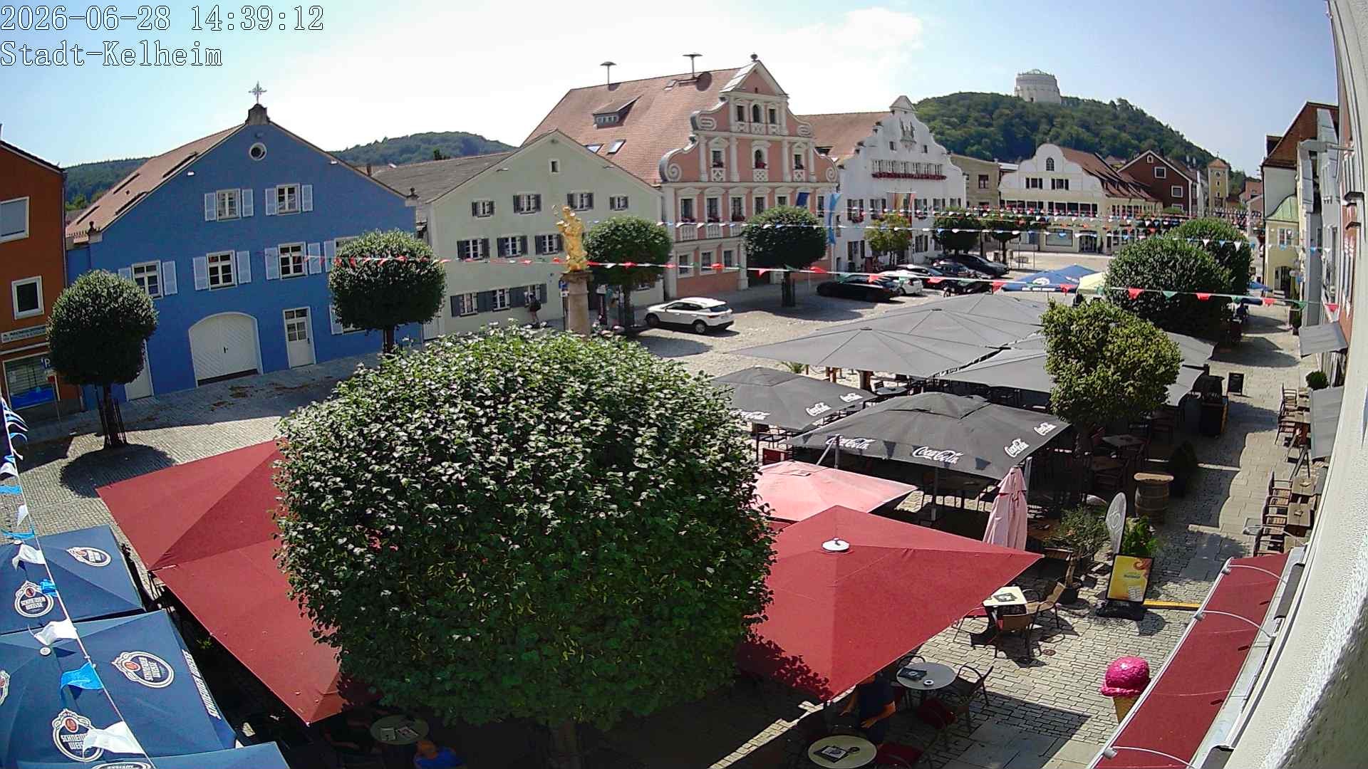 Archiv Foto Webcam Stadtplatz Kelheim