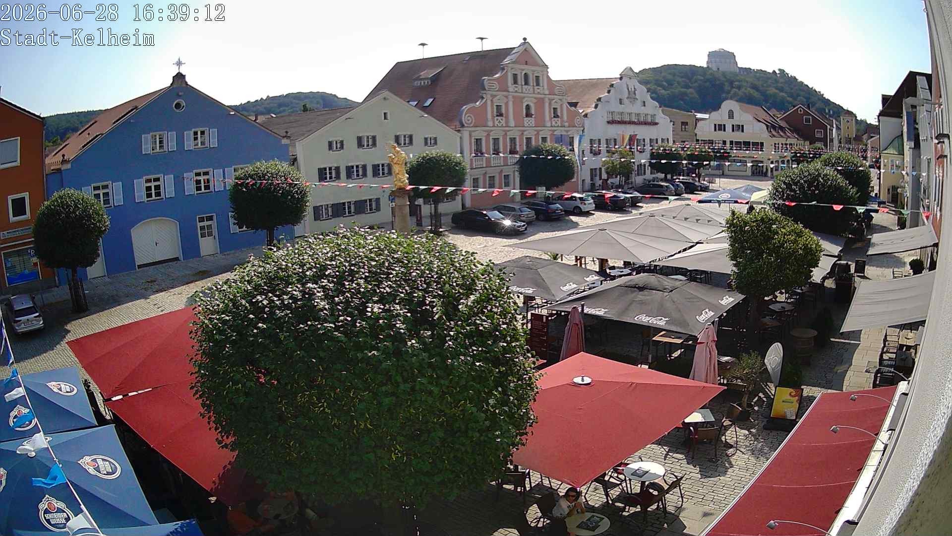 Archiv Foto Webcam Stadtplatz Kelheim