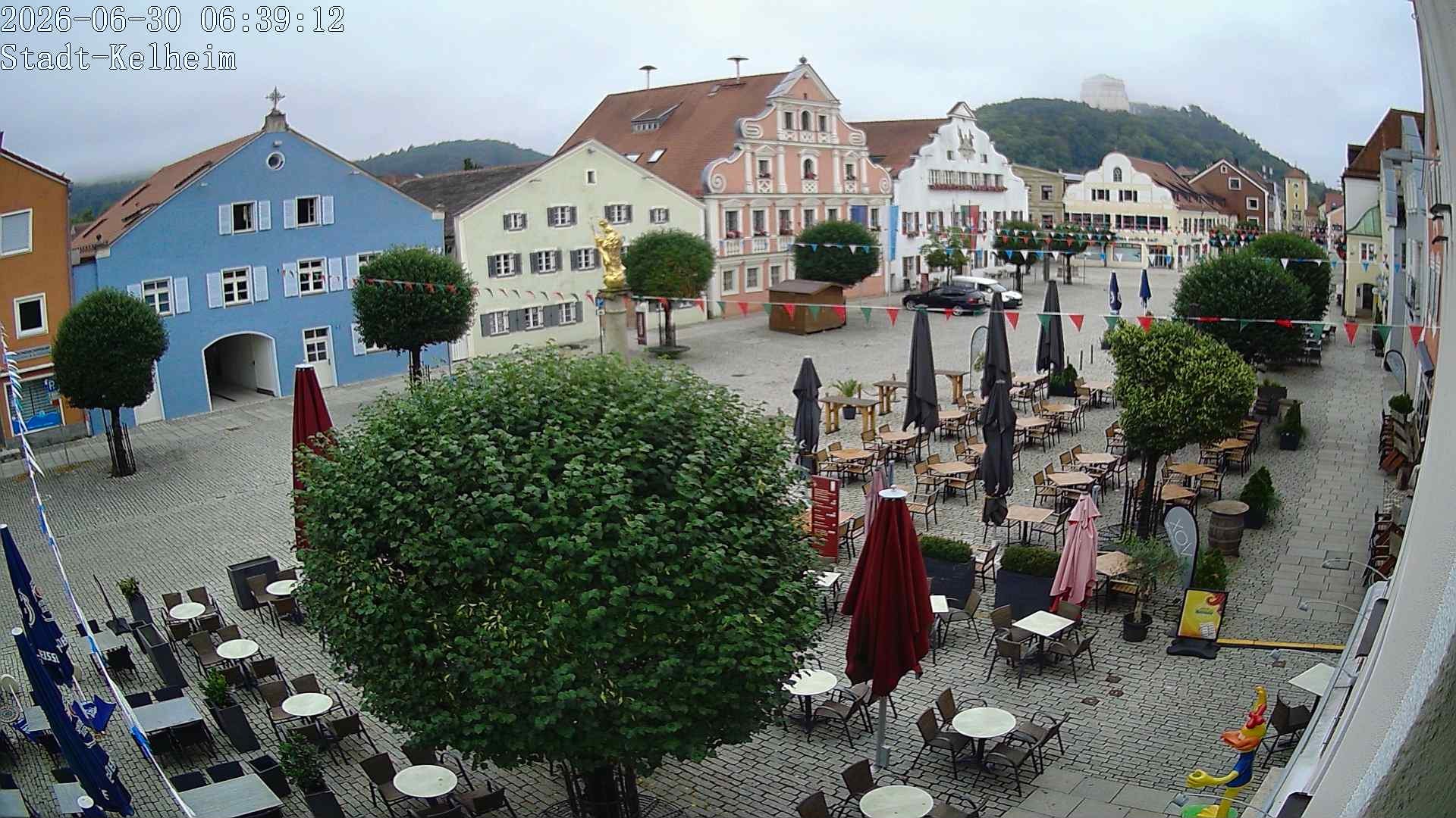 Archiv Foto Webcam Stadtplatz Kelheim