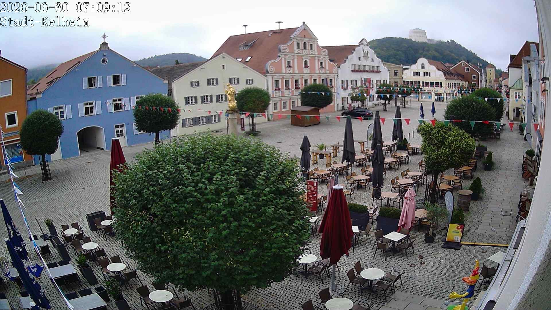 Archiv Foto Webcam Stadtplatz Kelheim