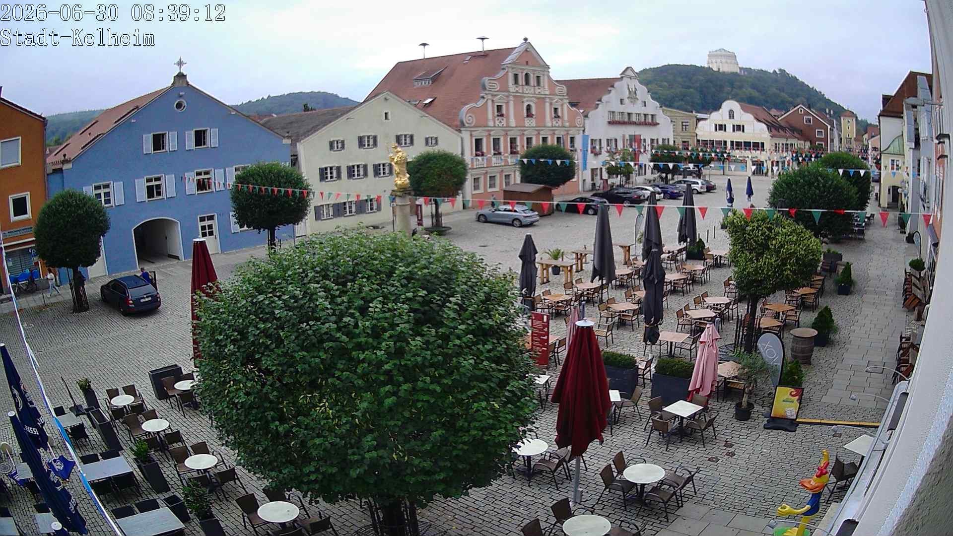 Archiv Foto Webcam Stadtplatz Kelheim