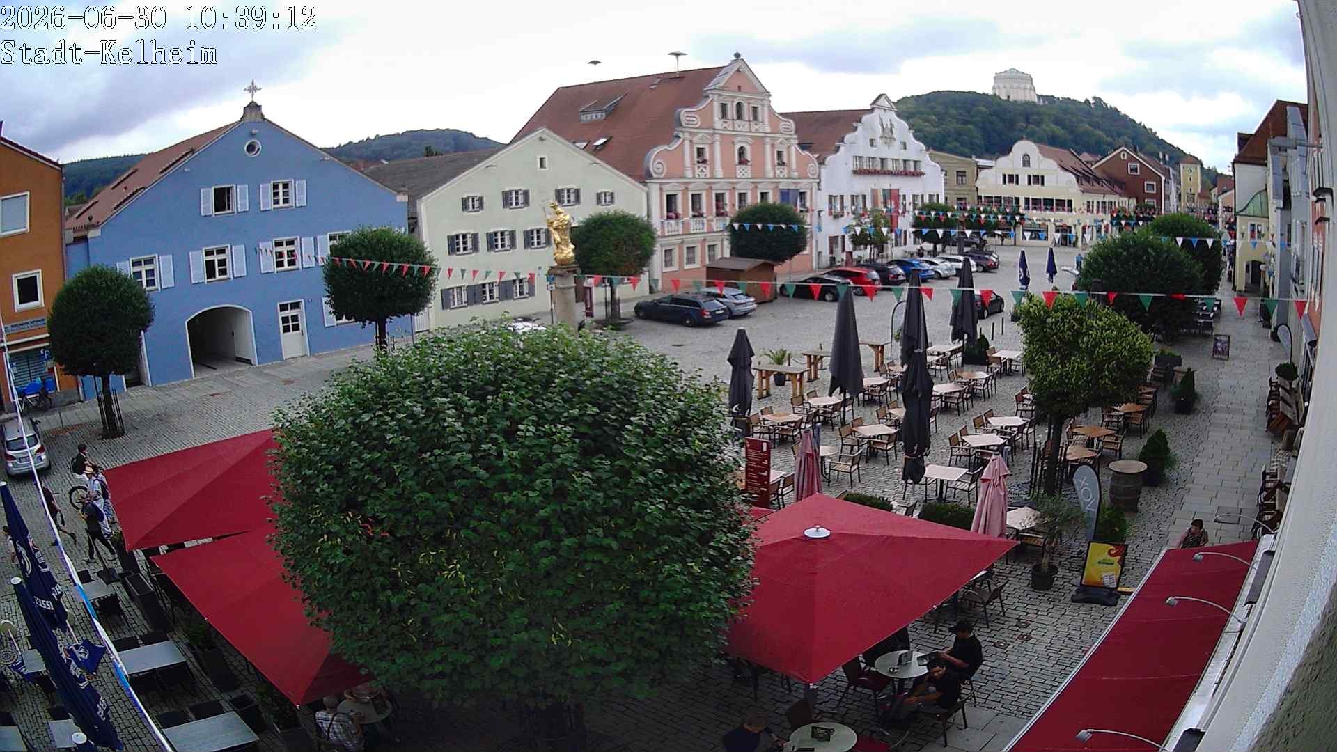 Archiv Foto Webcam Stadtplatz Kelheim