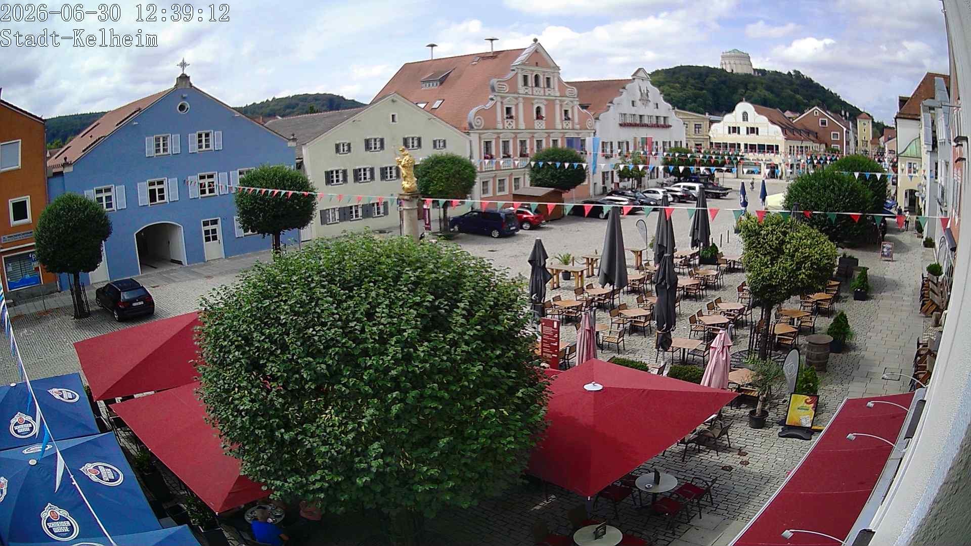 Archiv Foto Webcam Stadtplatz Kelheim
