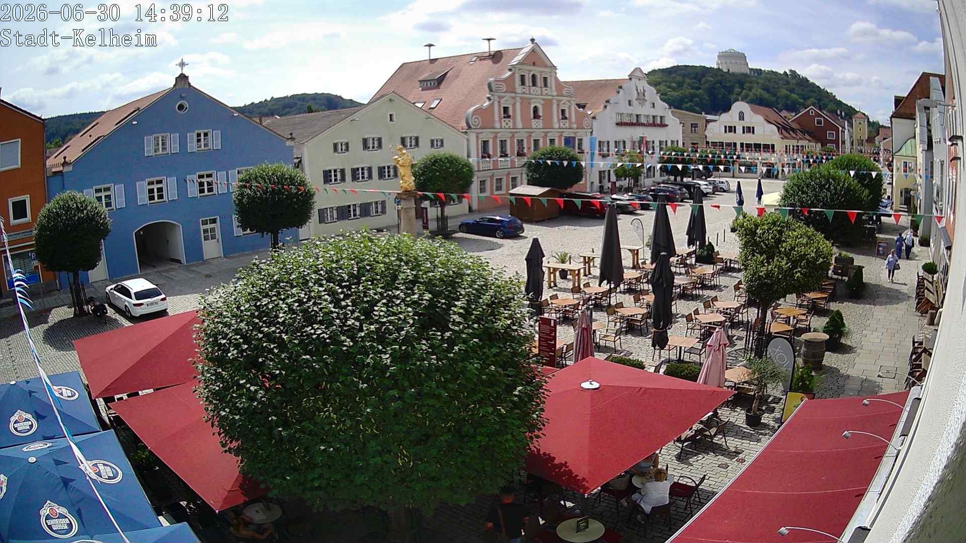 Archiv Foto Webcam Stadtplatz Kelheim