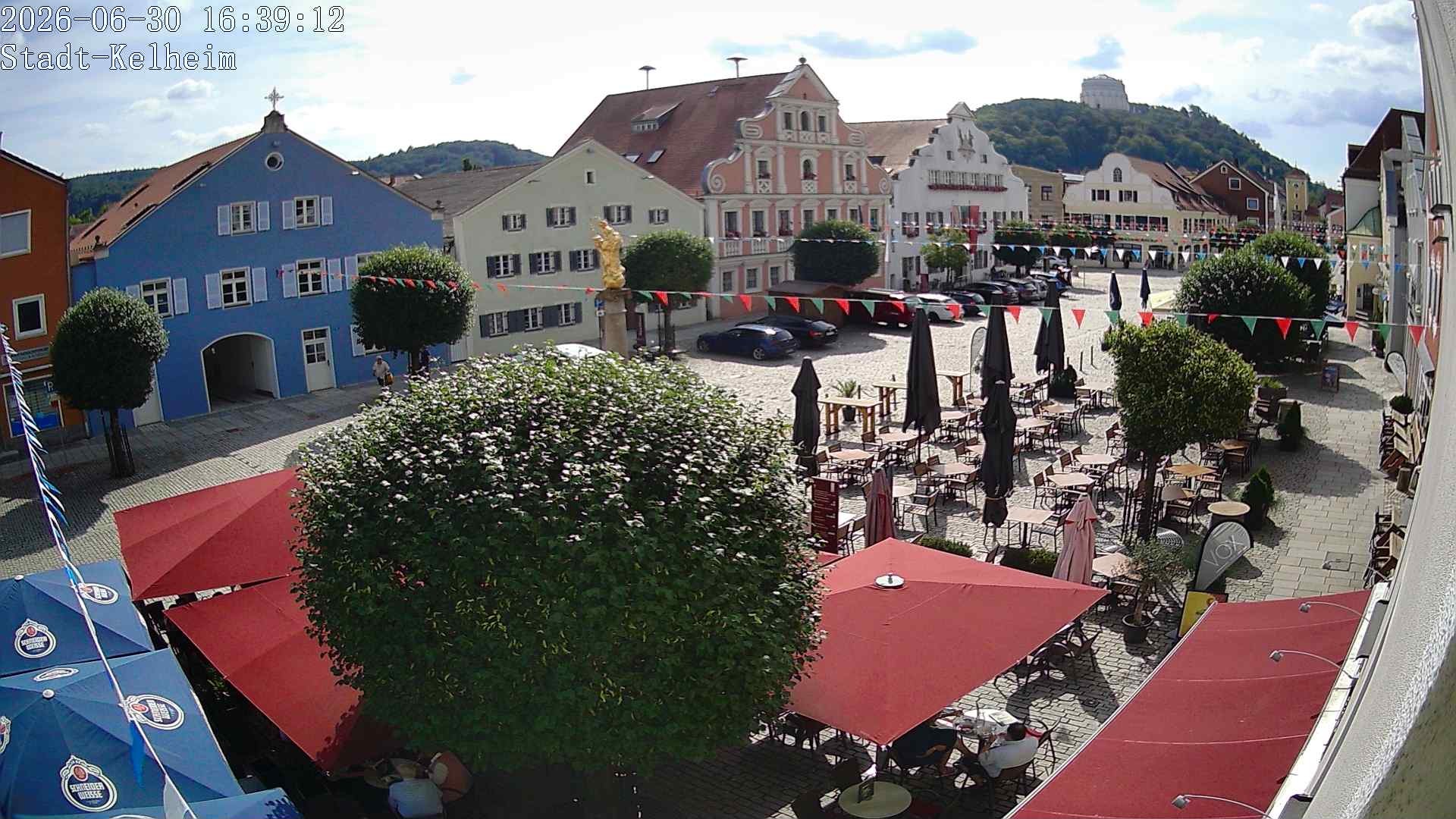 Archiv Foto Webcam Stadtplatz Kelheim