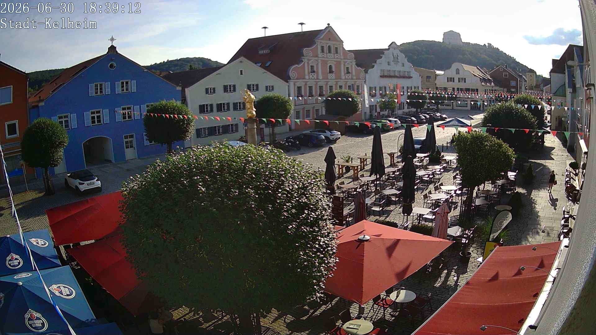 Archiv Foto Webcam Stadtplatz Kelheim
